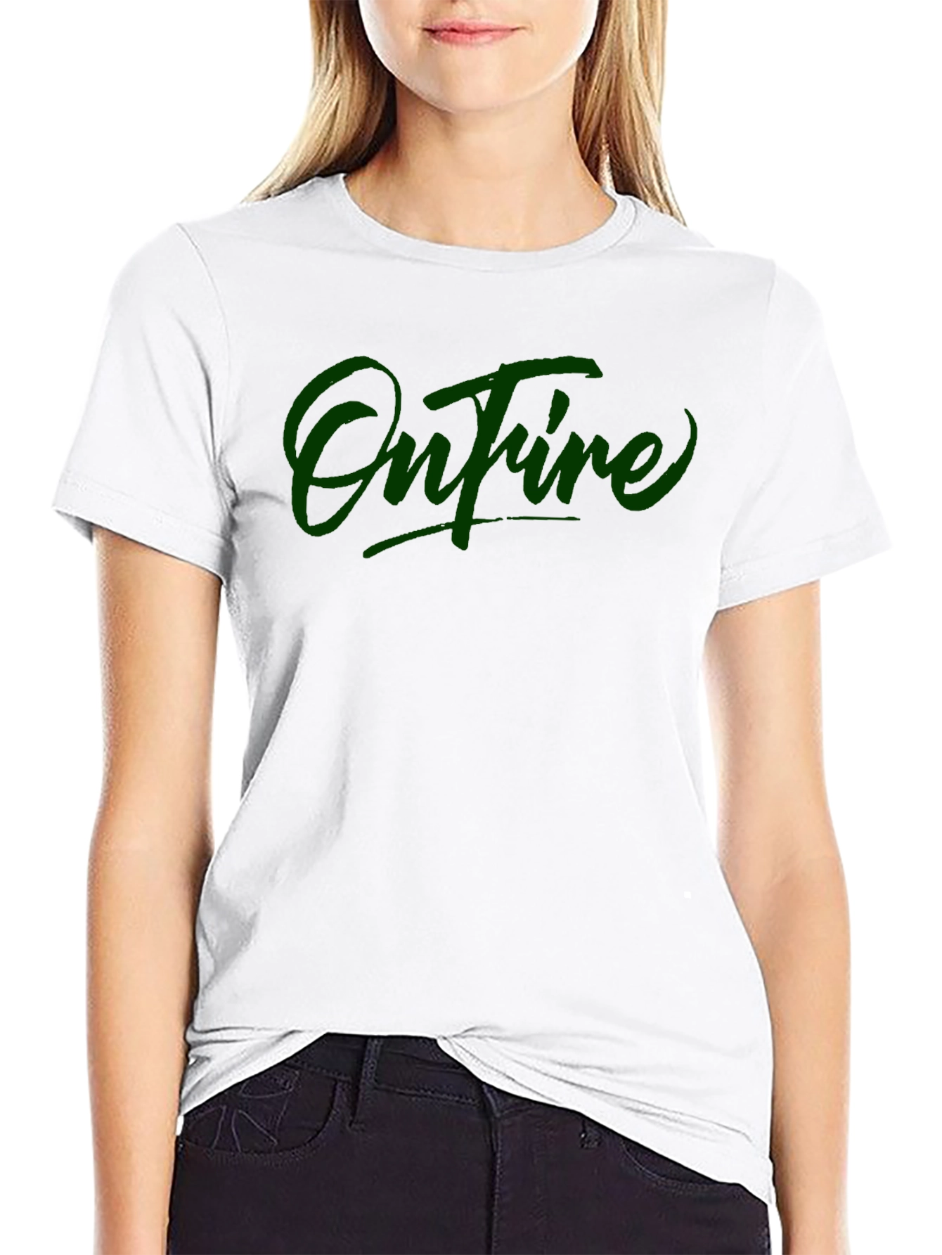 On Fire Graphic T-Shirt - Soft Stylish Tee