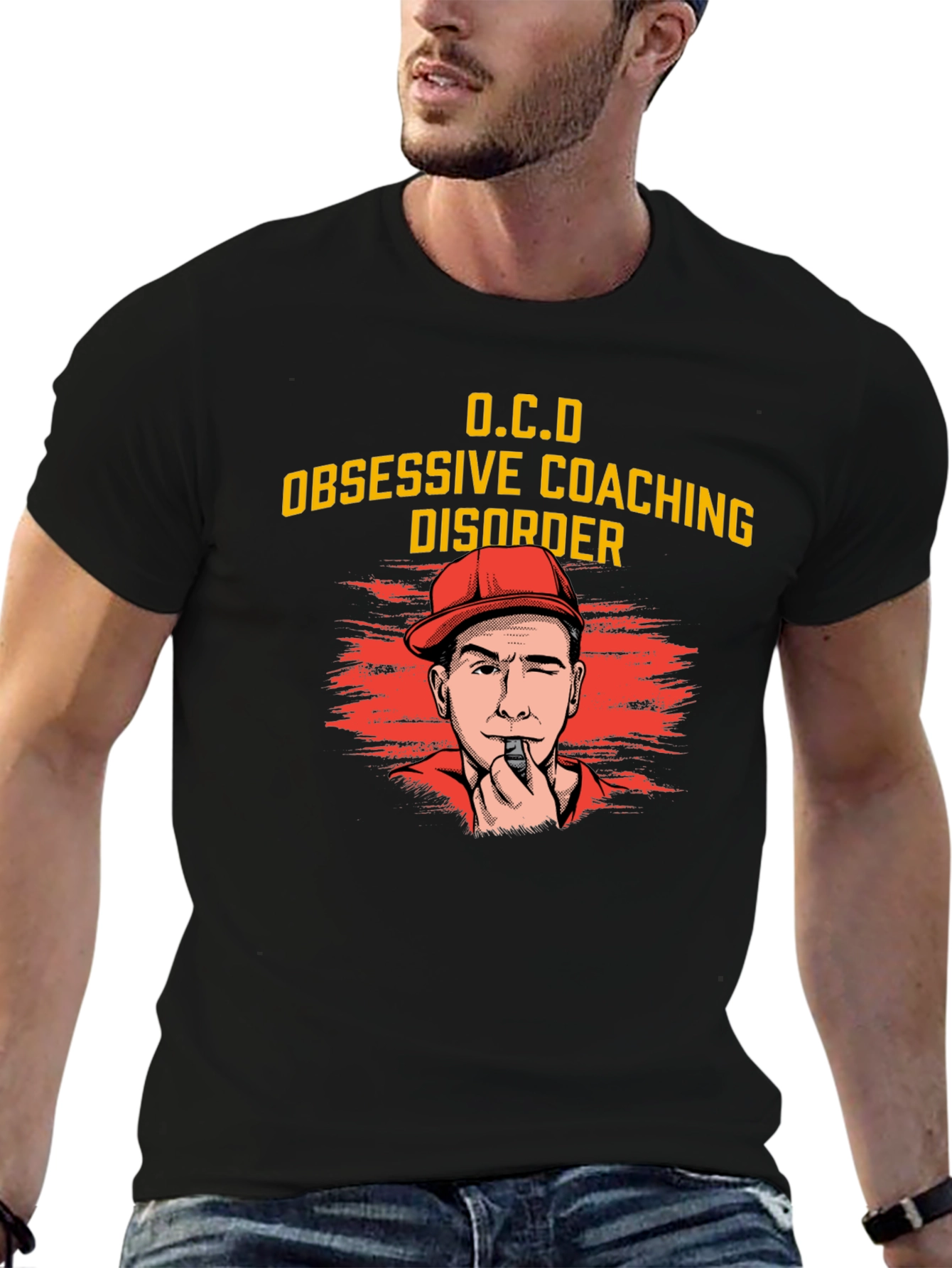 OCD Obsessive Coaching Disorder T-Shirt