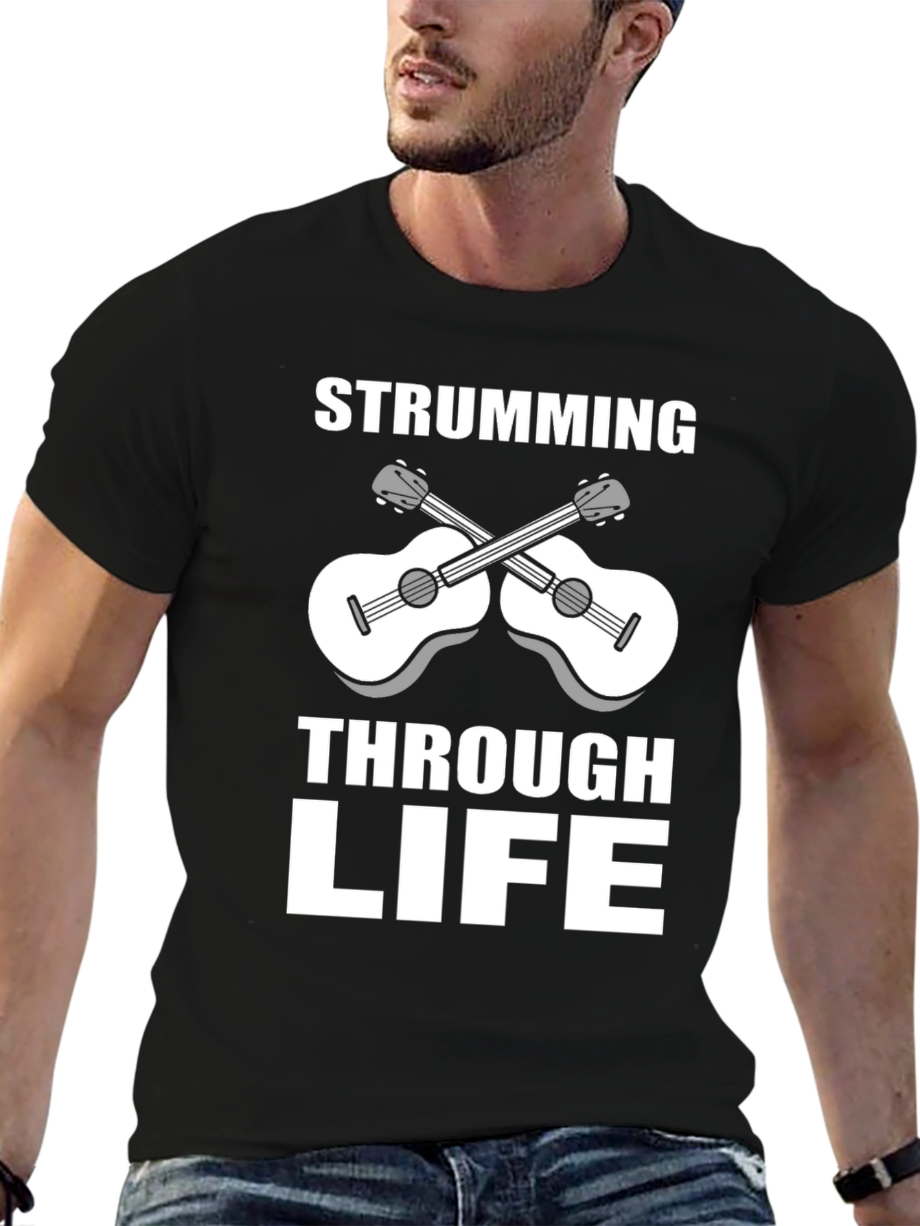 Strumming Through Life Graphic Tee