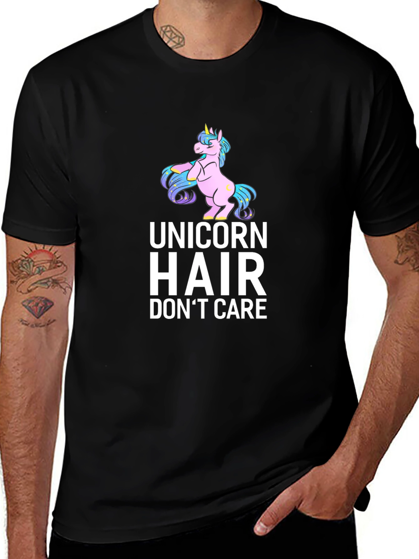 Unicorn Hair Dont Care T-Shirt
