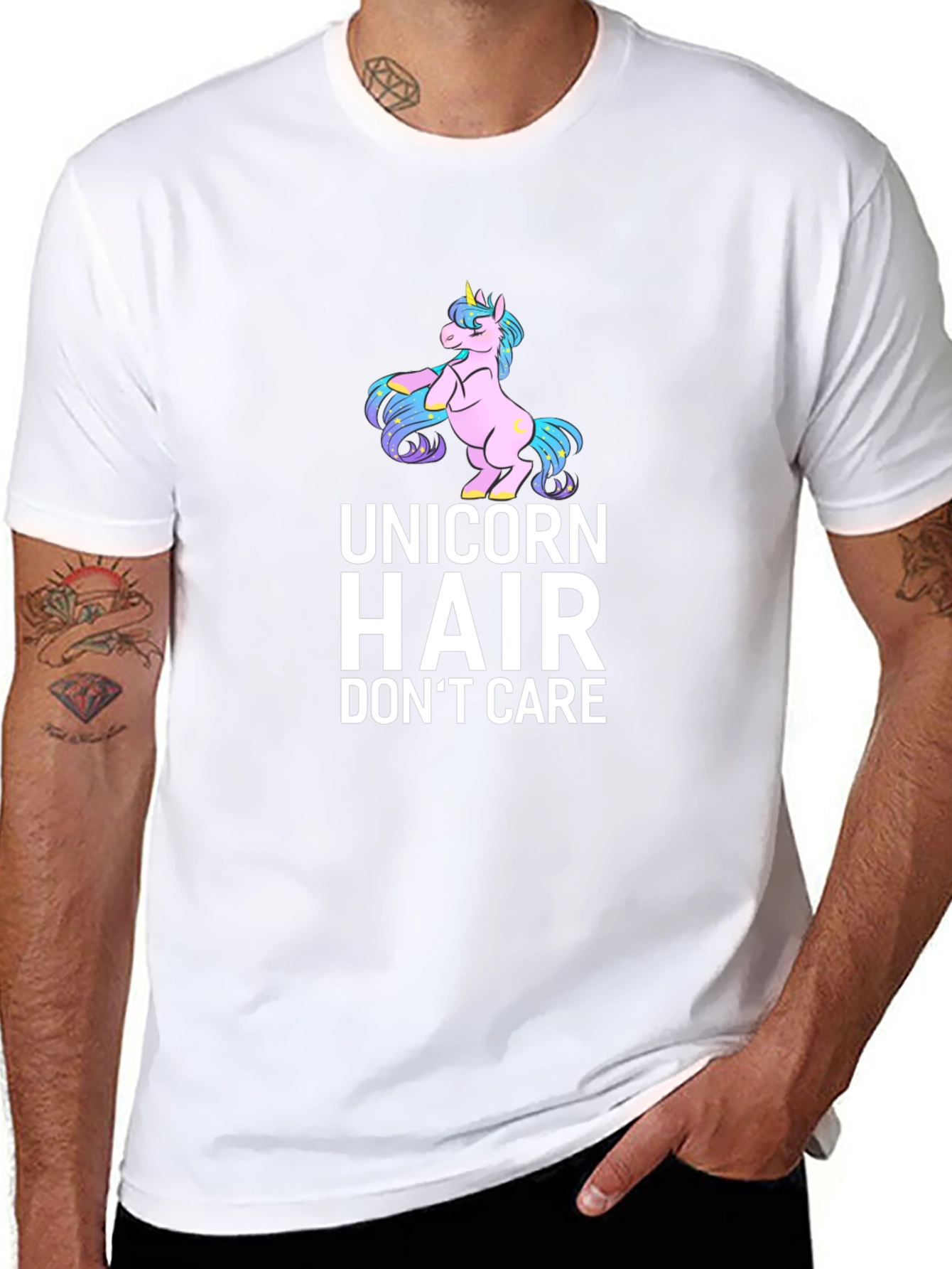 Unicorn Hair Dont Care T-Shirt