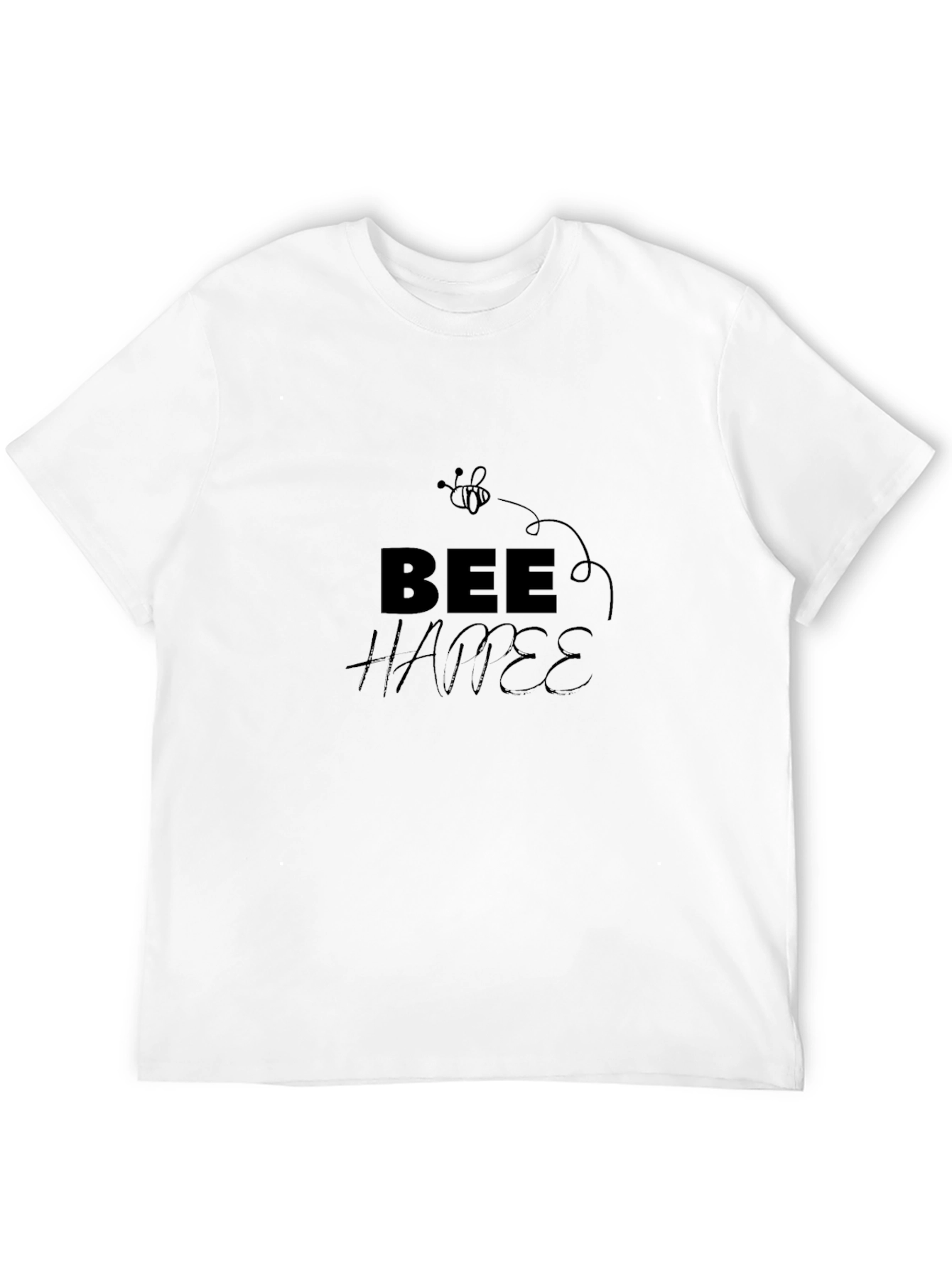 Bee Happy Graphic T-Shirt