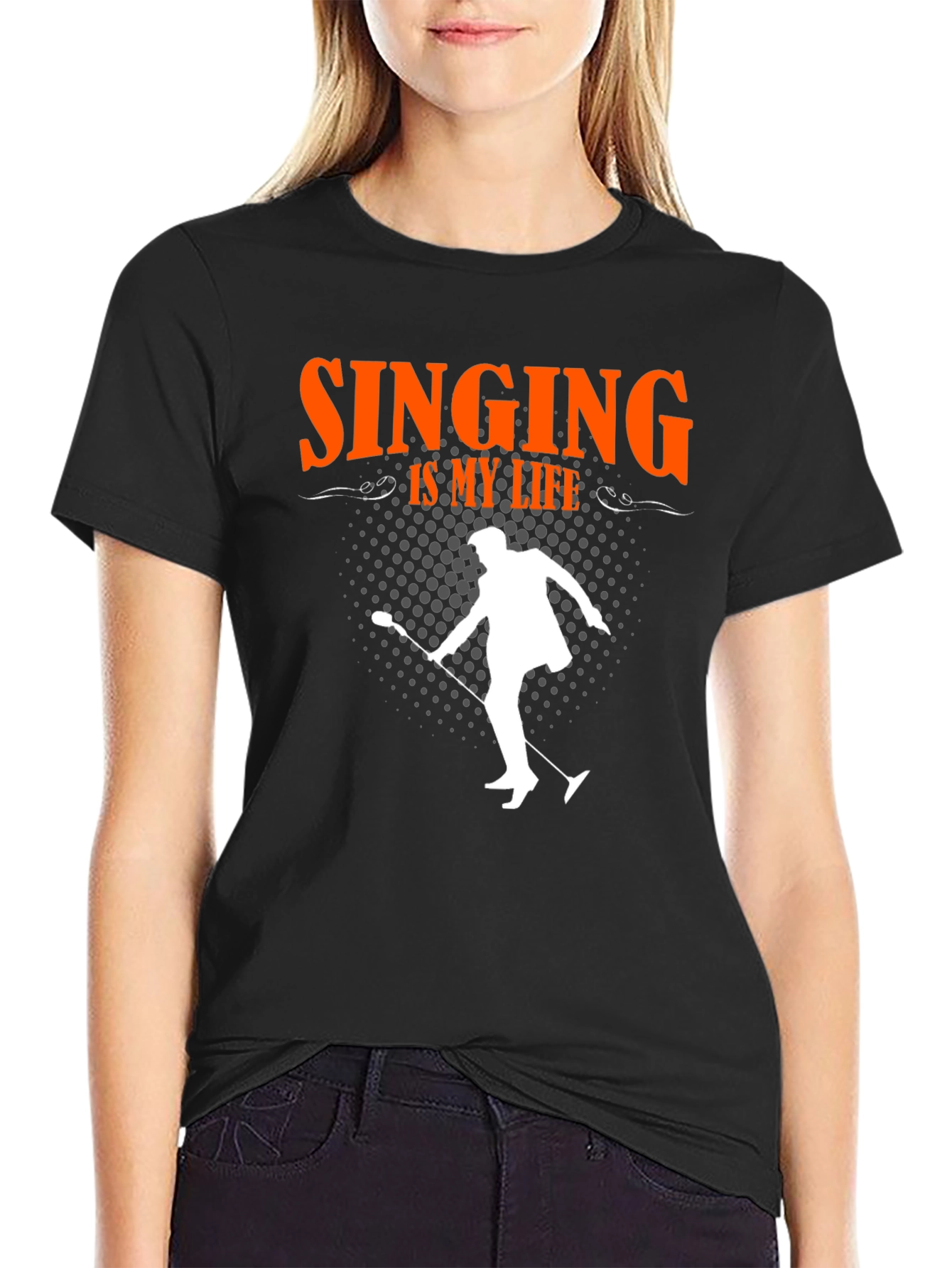 Singing is My Life Graphic T-Shirt