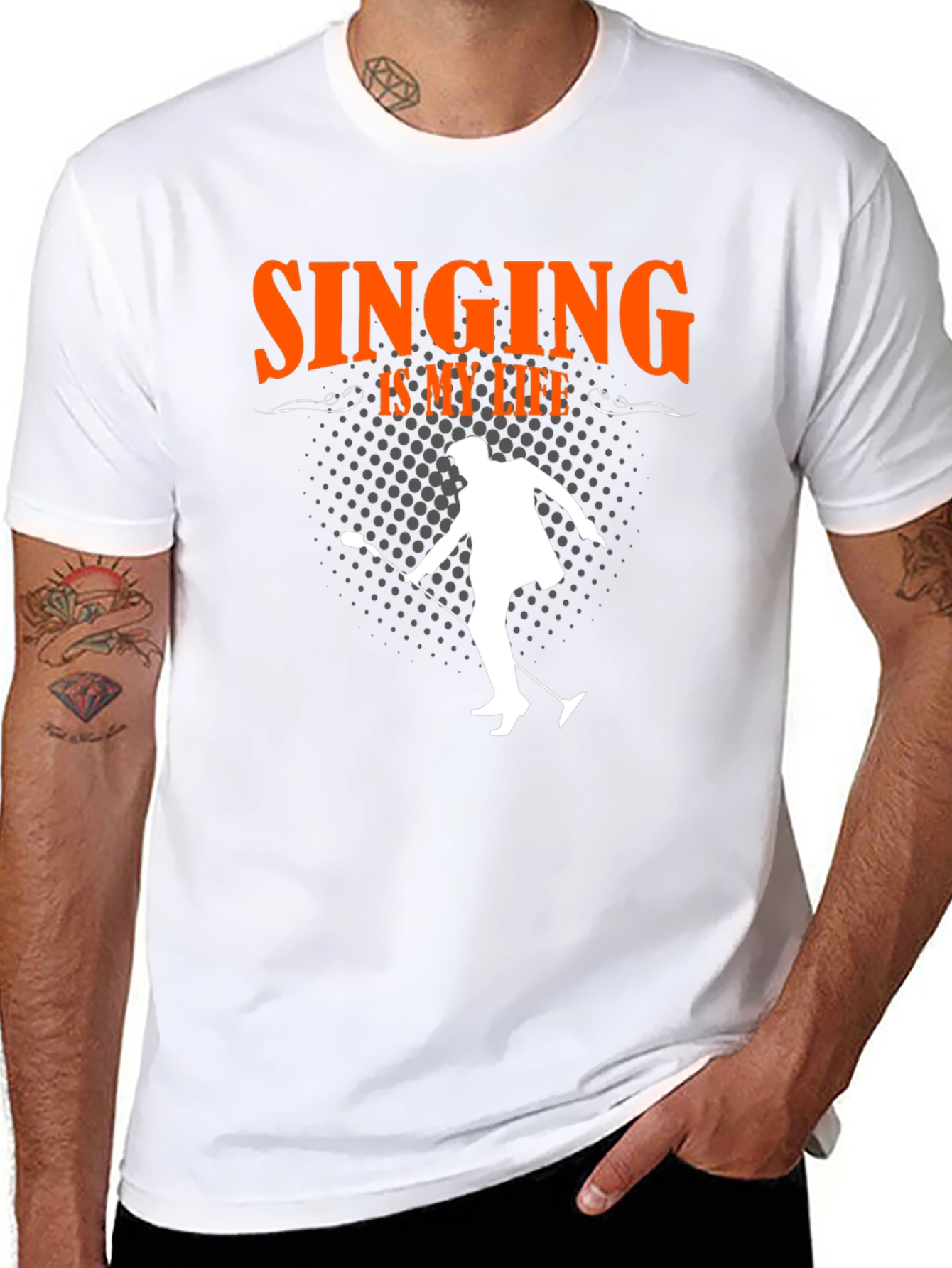 Singing is My Life Graphic T-Shirt