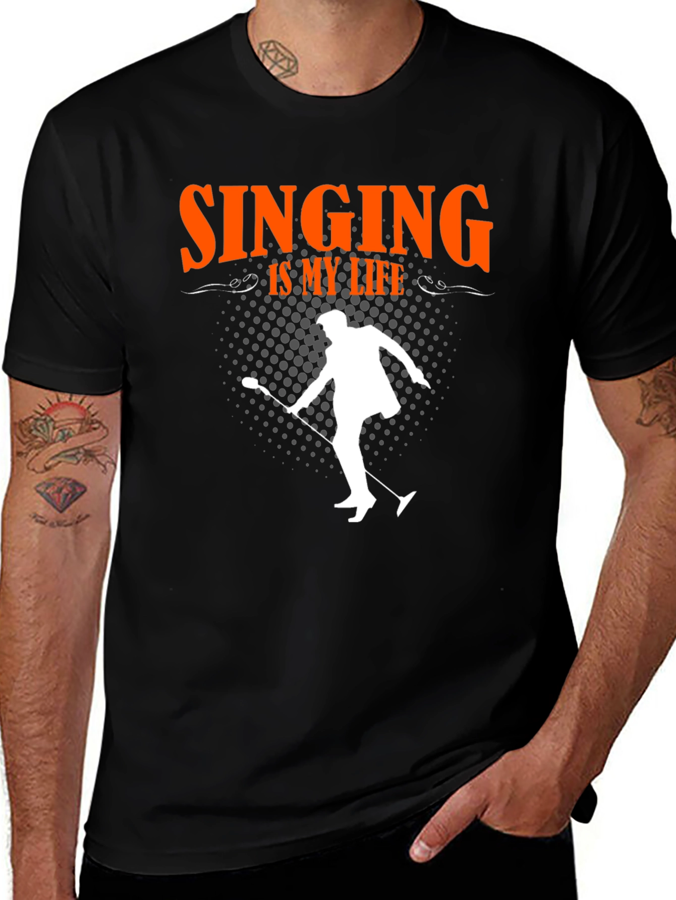 Singing is My Life Graphic T-Shirt