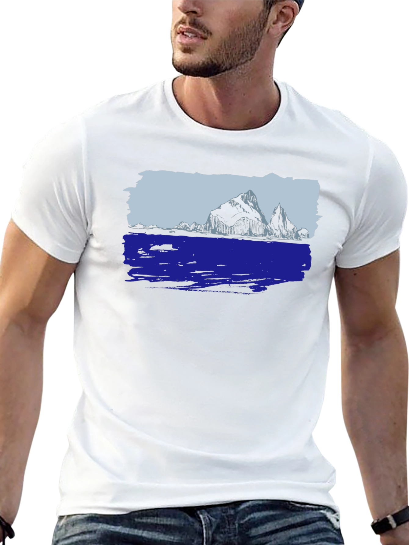 Mountain Lake Graphic T-Shirt