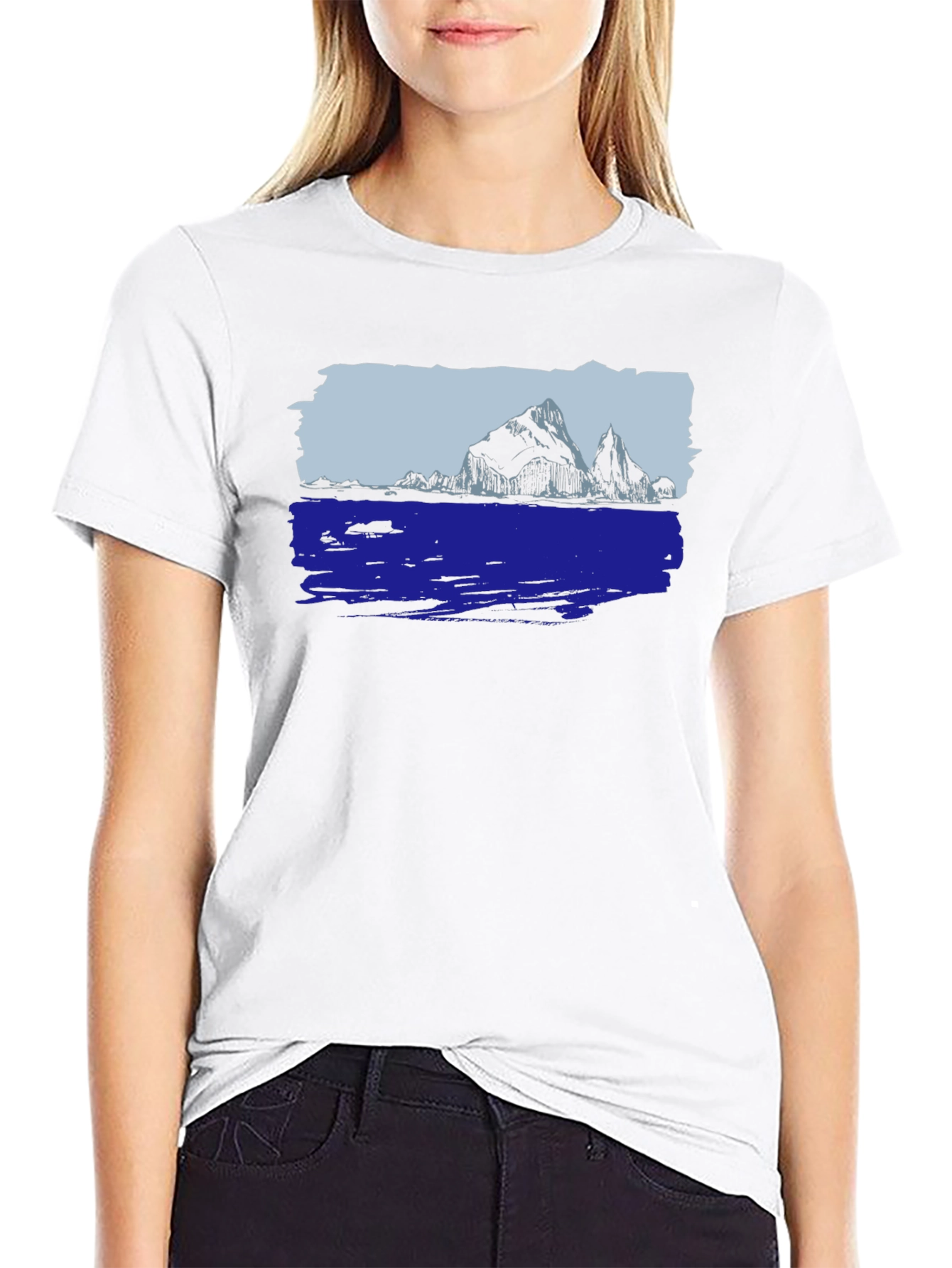 Mountain Lake Graphic T-Shirt