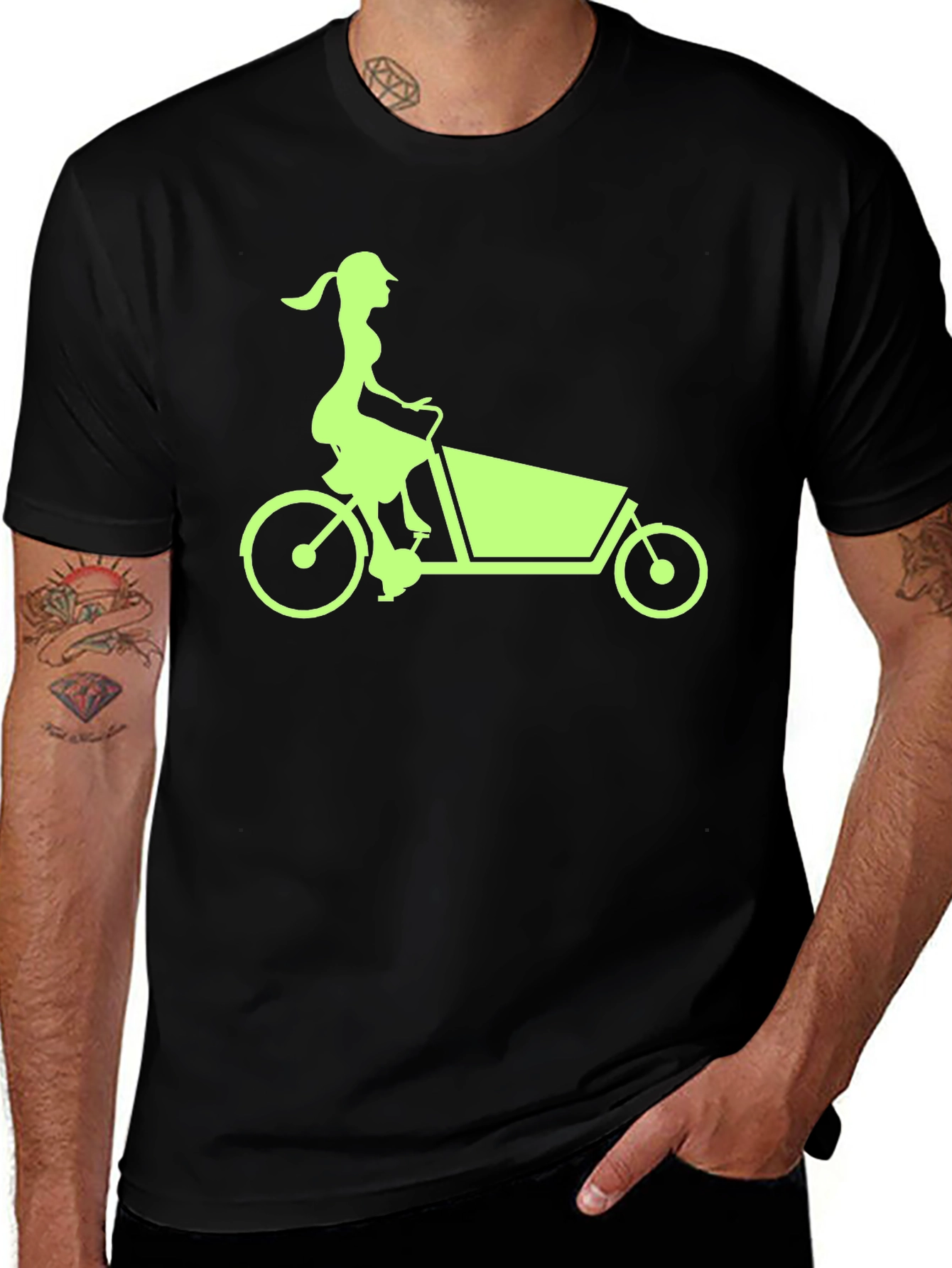 Cargo Bike Graphic Tee