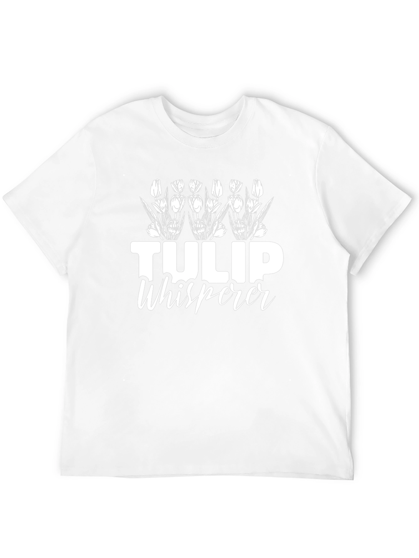Tulip Whisperer Black Graphic Tee