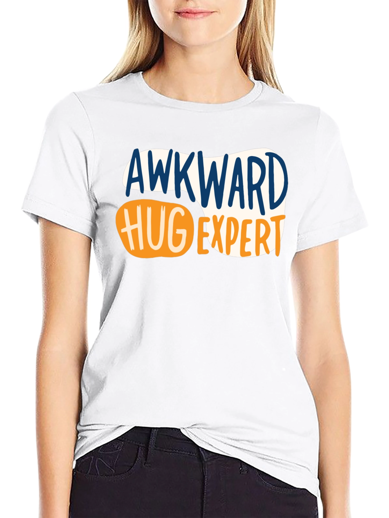 Awkward Hug Expert T-Shirt - Funny Graphic Tee