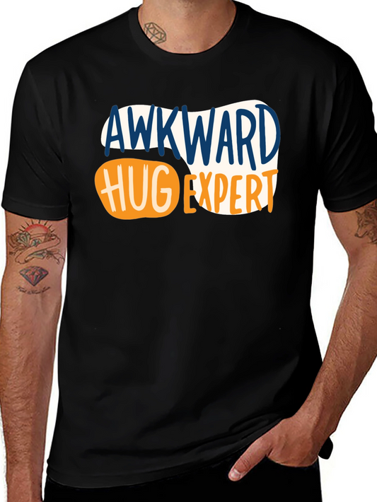 Awkward Hug Expert T-Shirt - Funny Graphic Tee