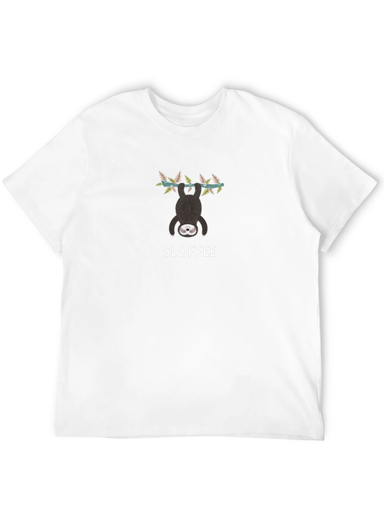 Sloth Coffee Lover Tee - SLOFFEE Funny Graphic T-Shirt