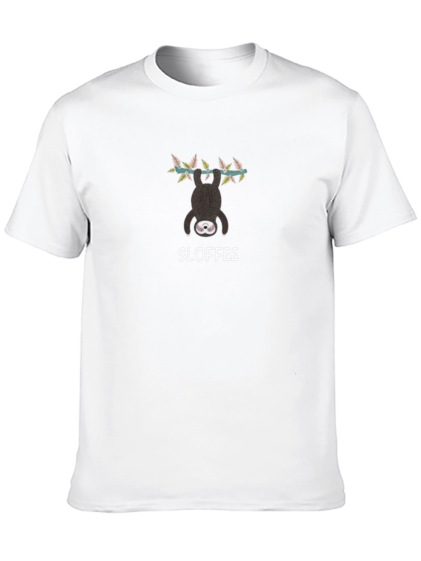 Sloth Coffee Lover Tee - SLOFFEE Funny Graphic T-Shirt