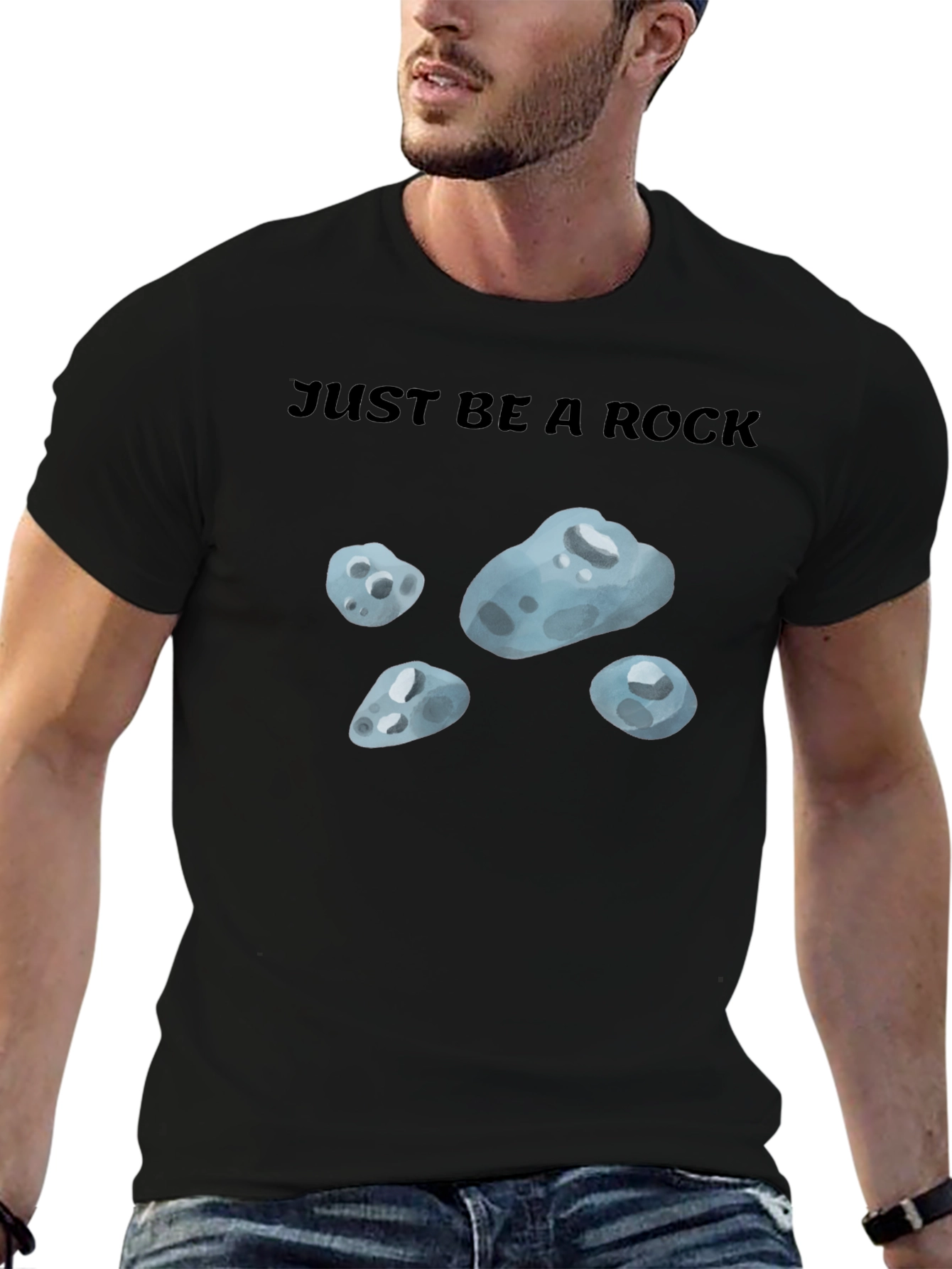 Just Be A Rock Graphic T-Shirt