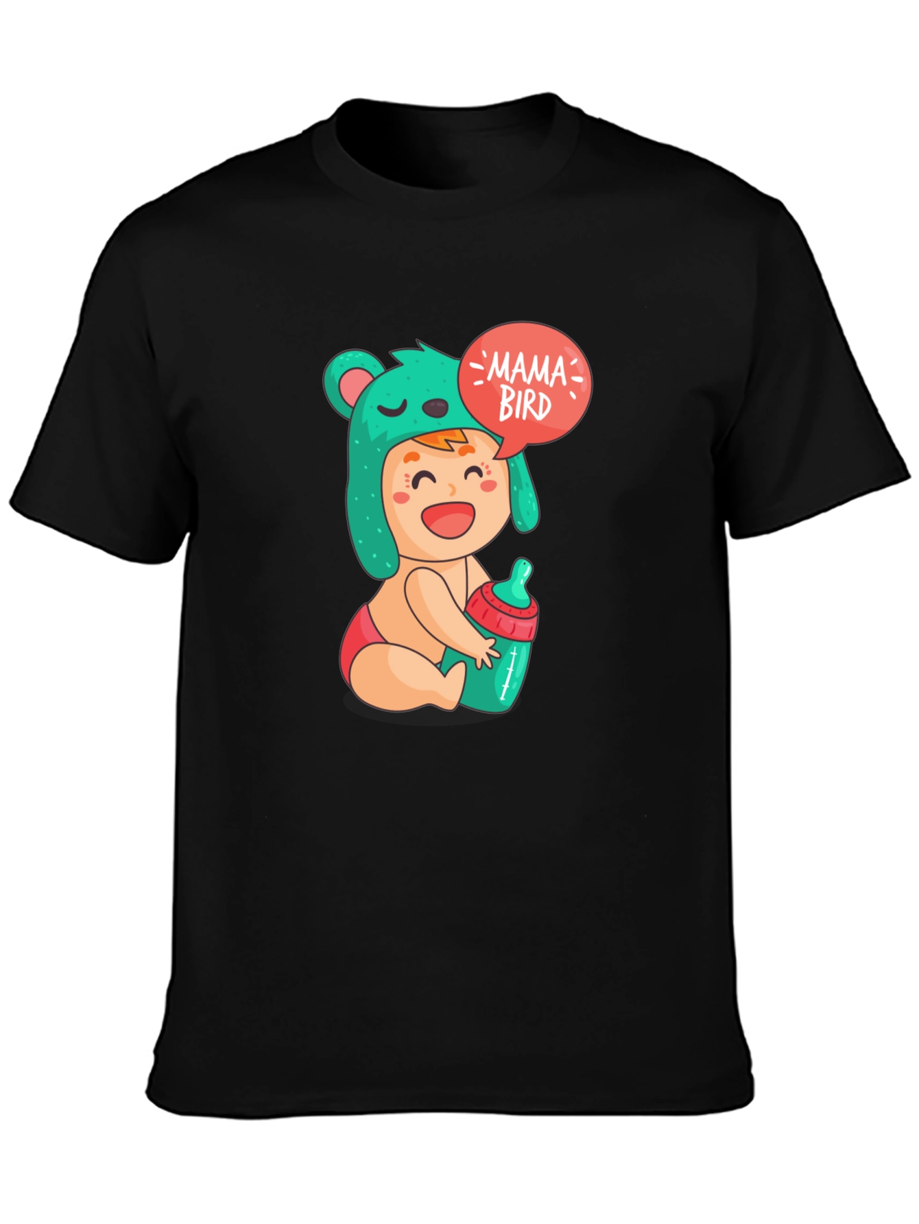 Mama Bird Baby Graphic Tee