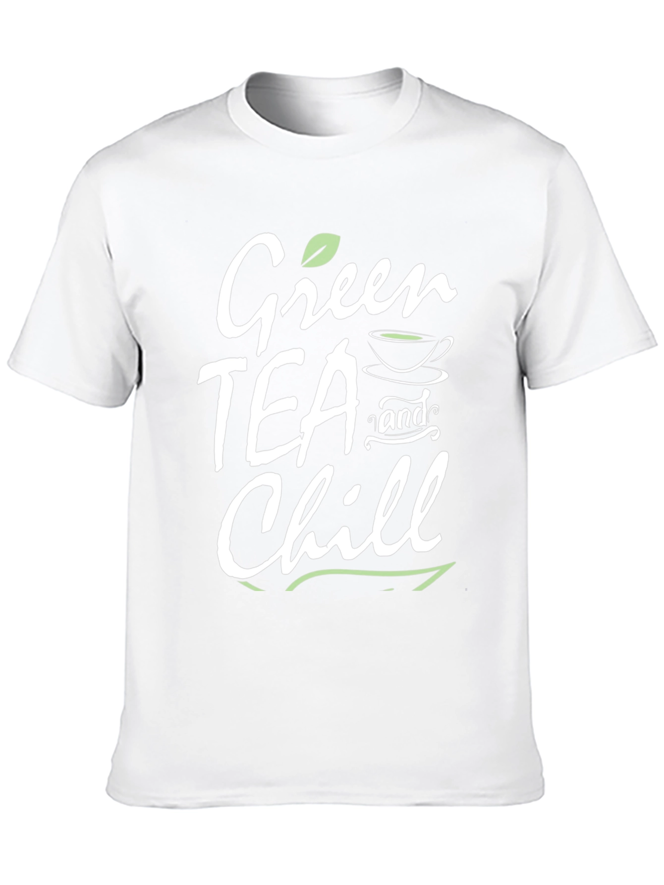 Green Tea and Chill Graphic T-Shirt