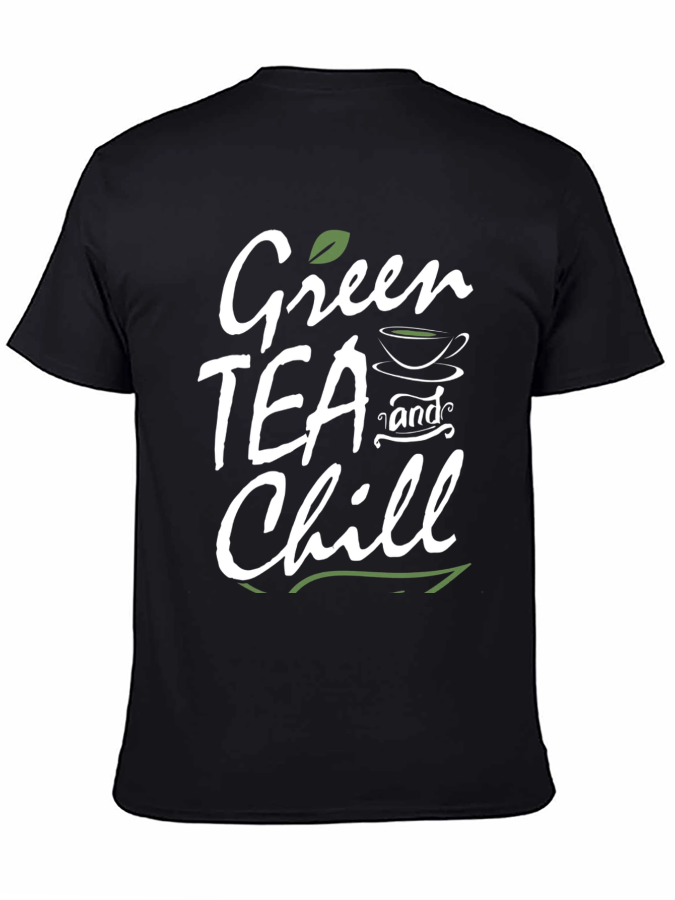 Green Tea and Chill Graphic T-Shirt