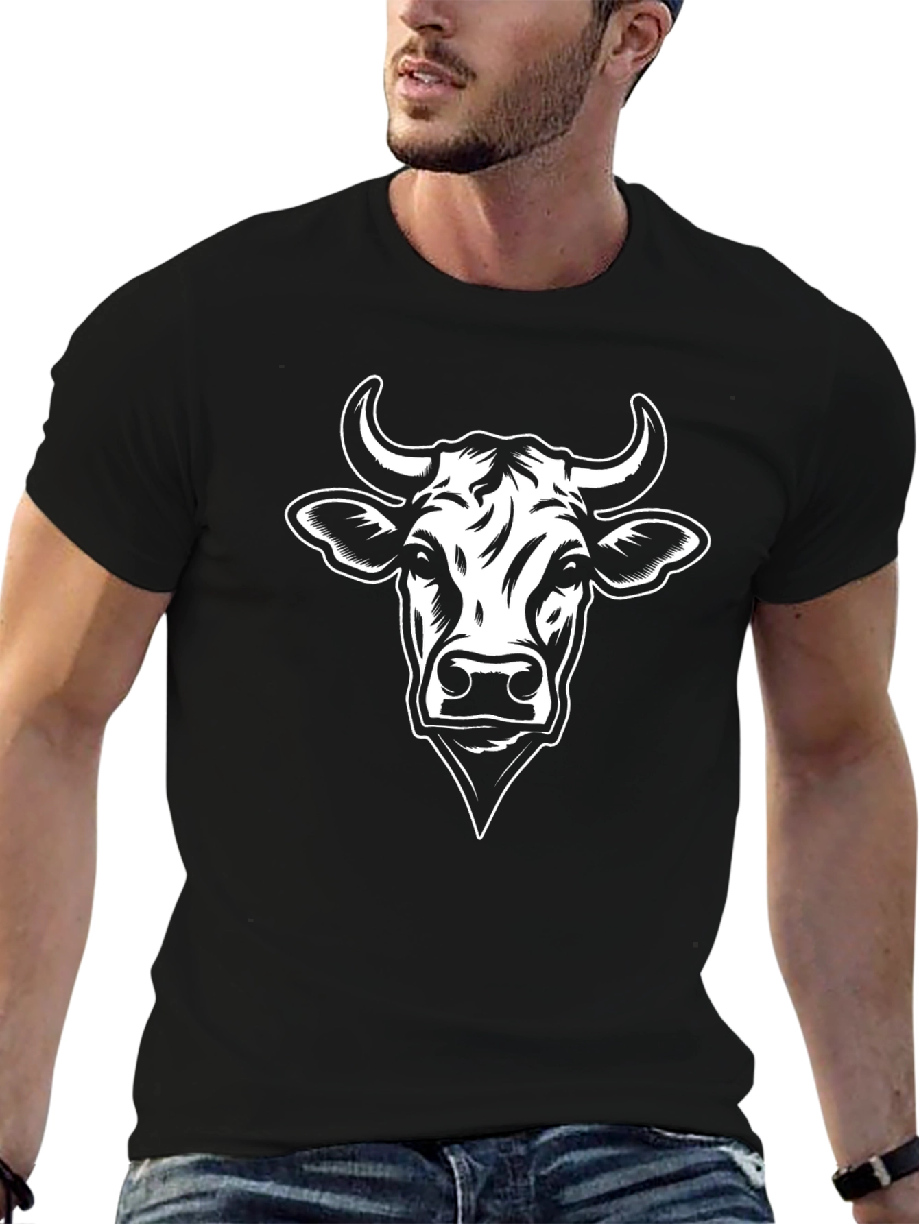 Black Bull Graphic T-Shirt