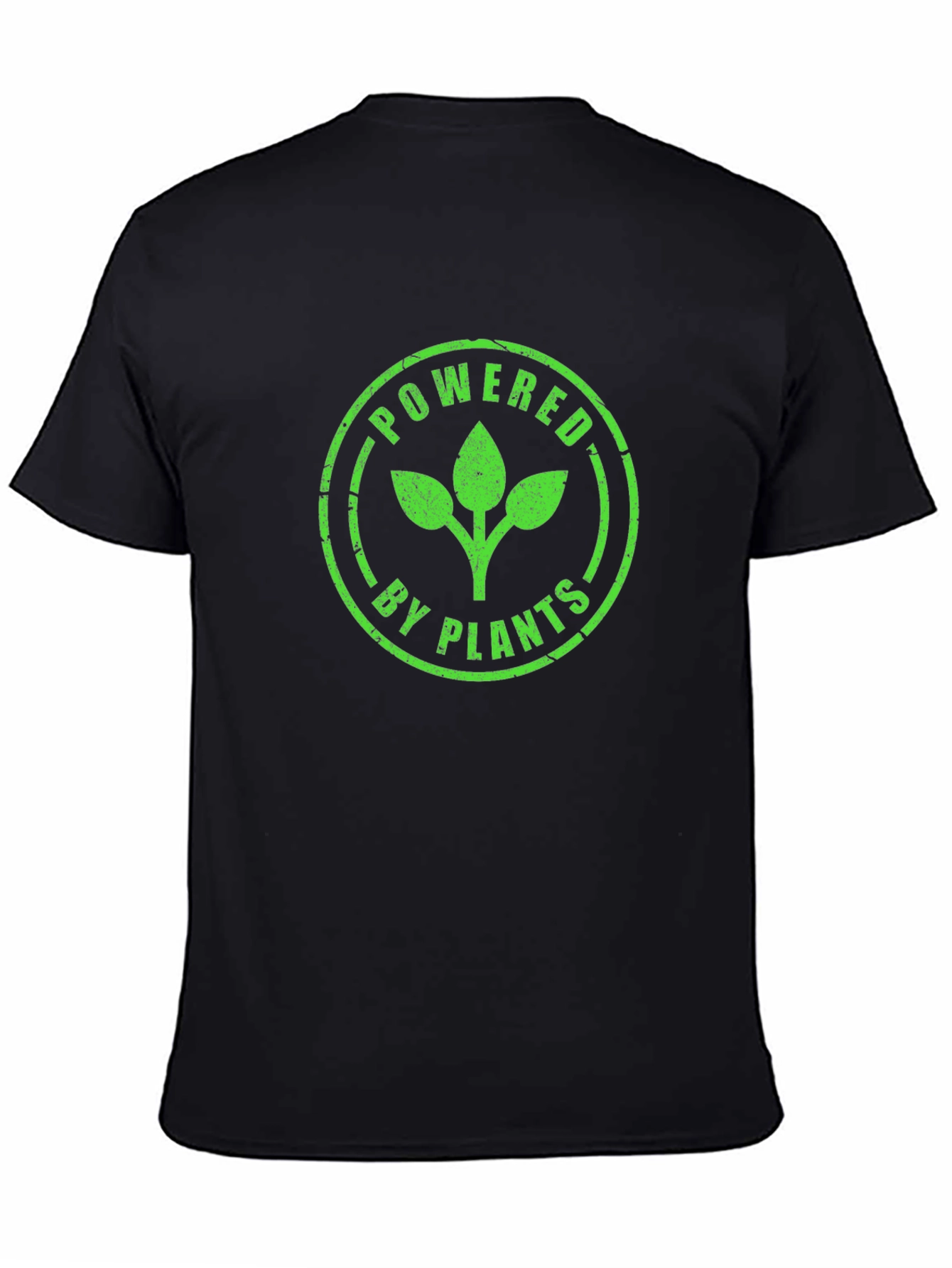 Powered by Plants Black T-Shirt