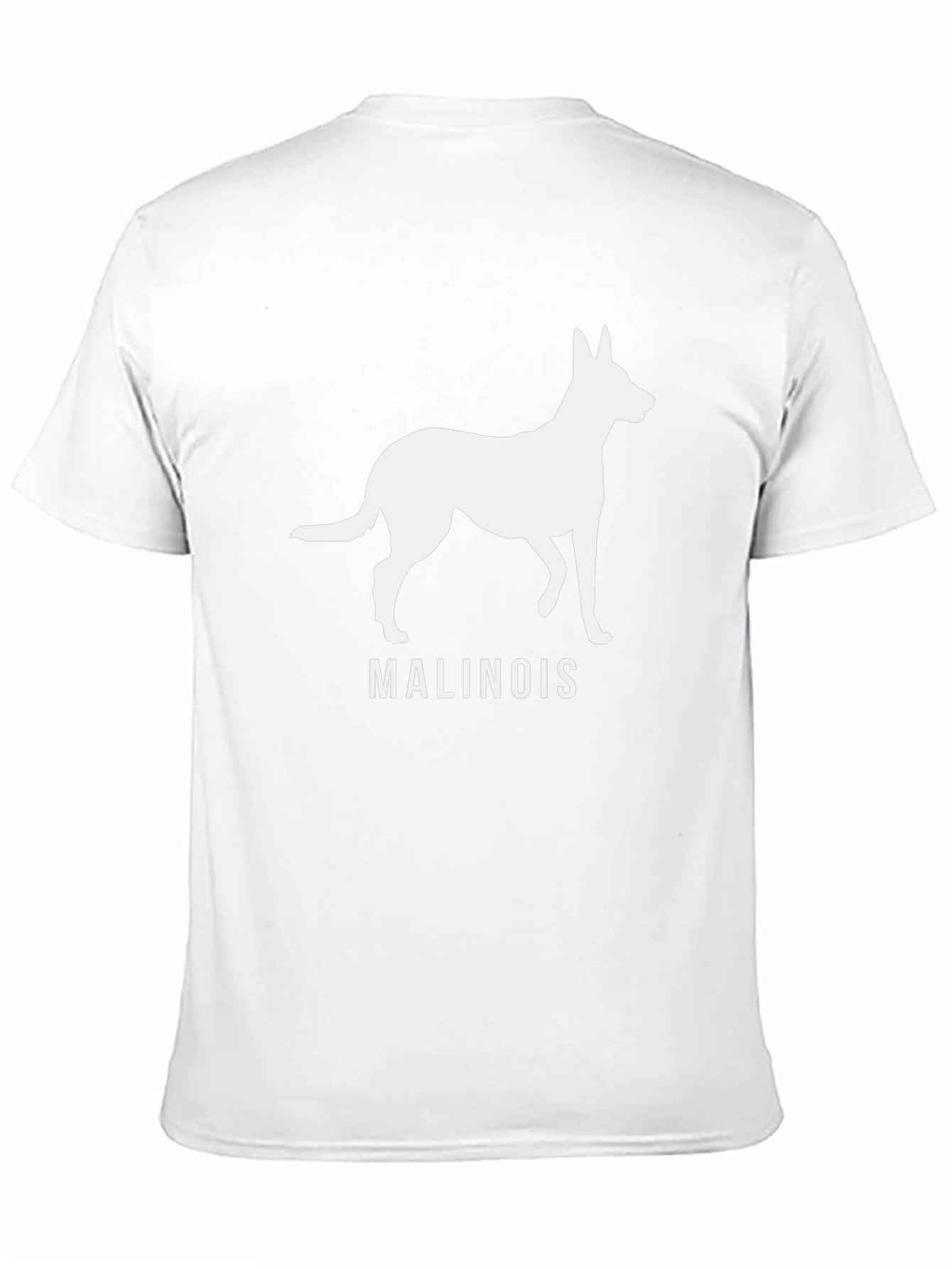 Malinois Dog Breed Graphic T-Shirt - Black
