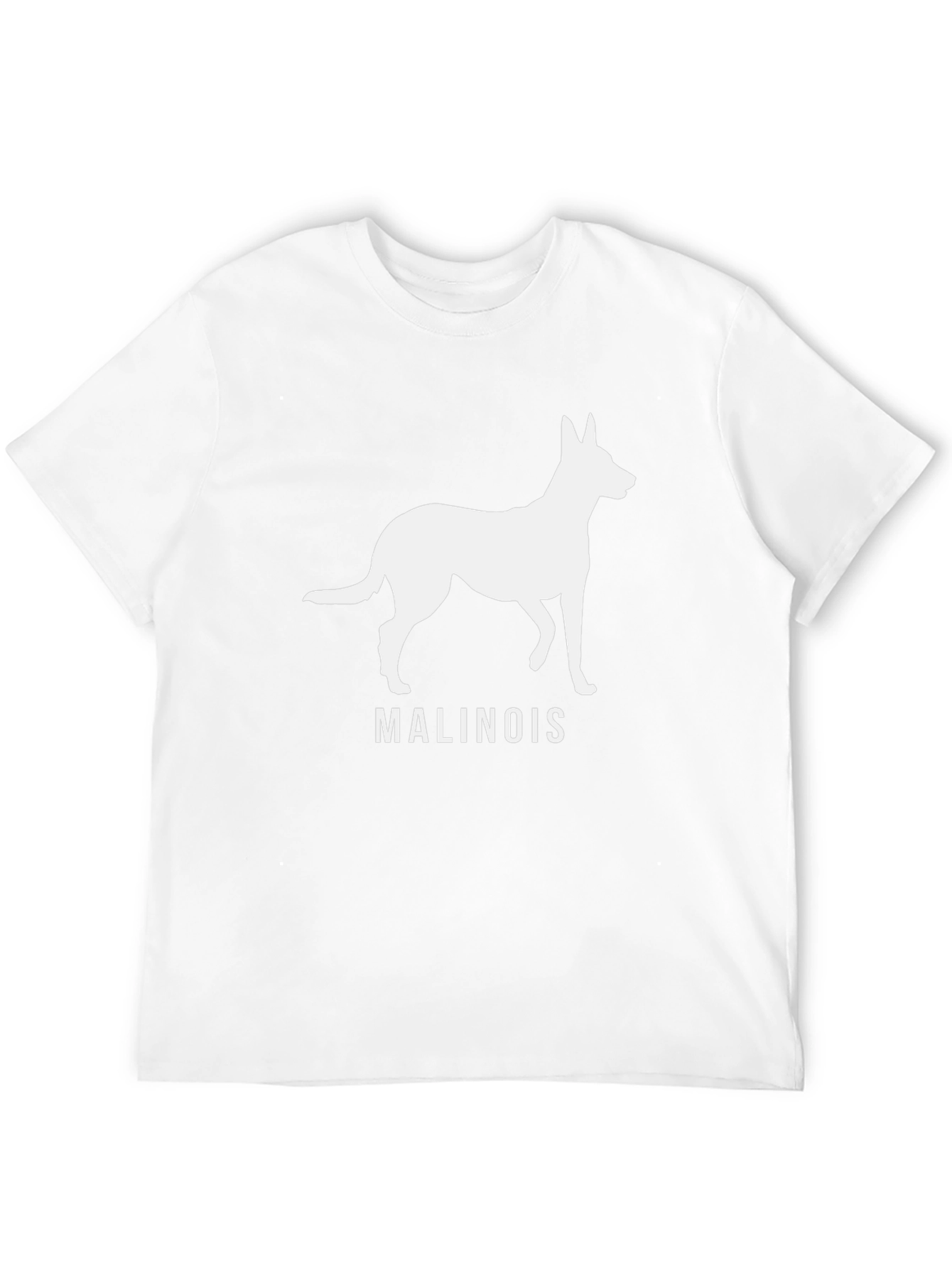 Malinois Dog Breed Graphic T-Shirt - Black