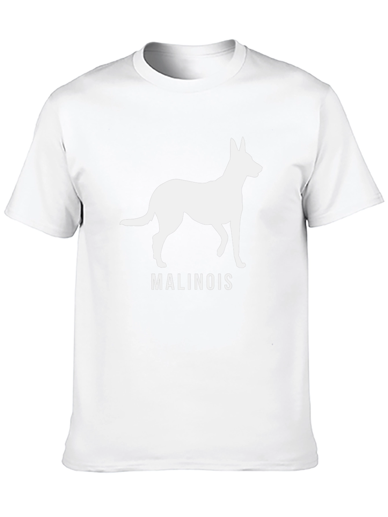 Malinois Dog Breed Graphic T-Shirt - Black