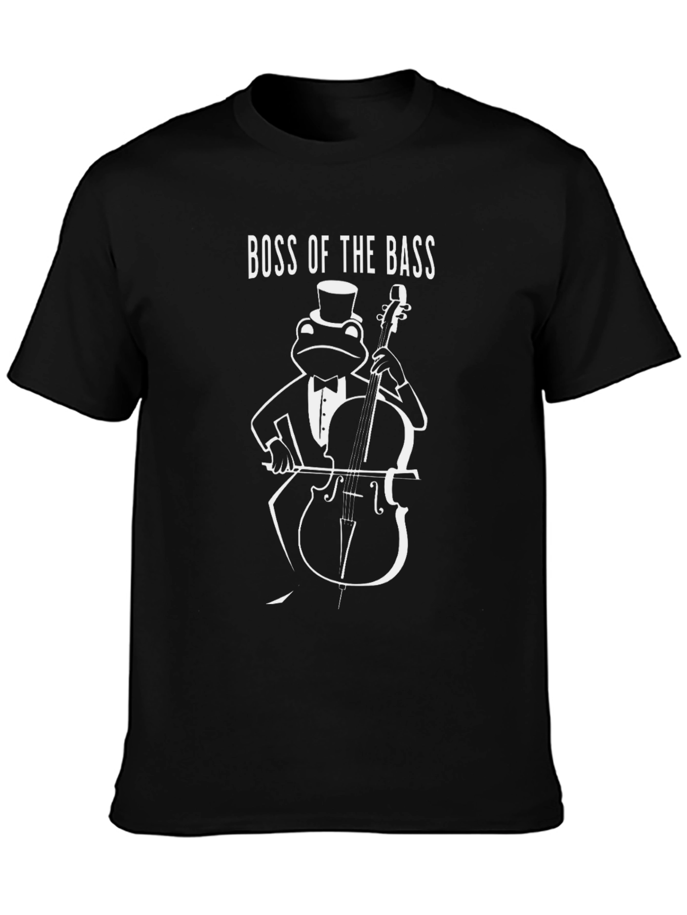 Boss of the Bass Black Graphic Tee