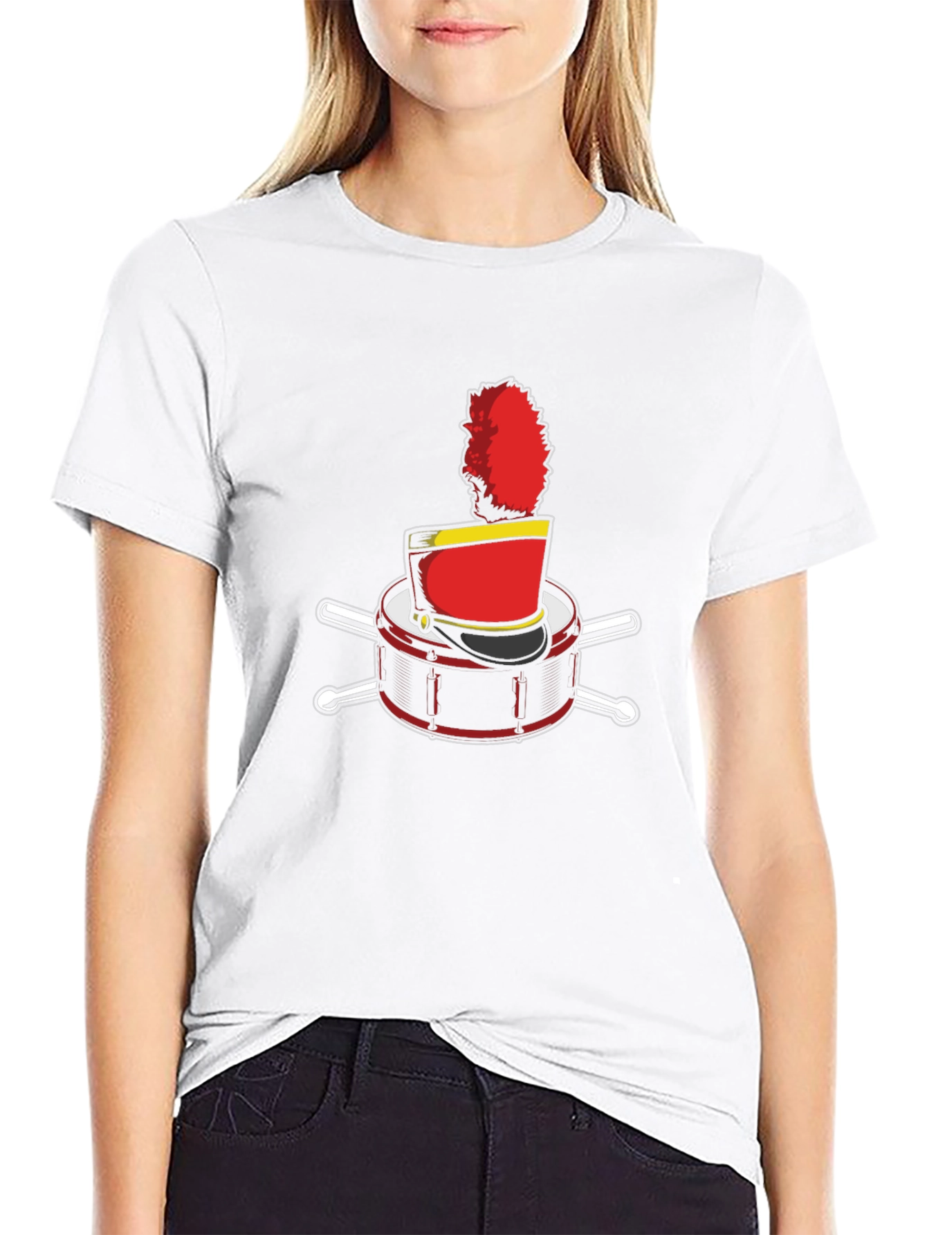 Marching Band Drum T-Shirt