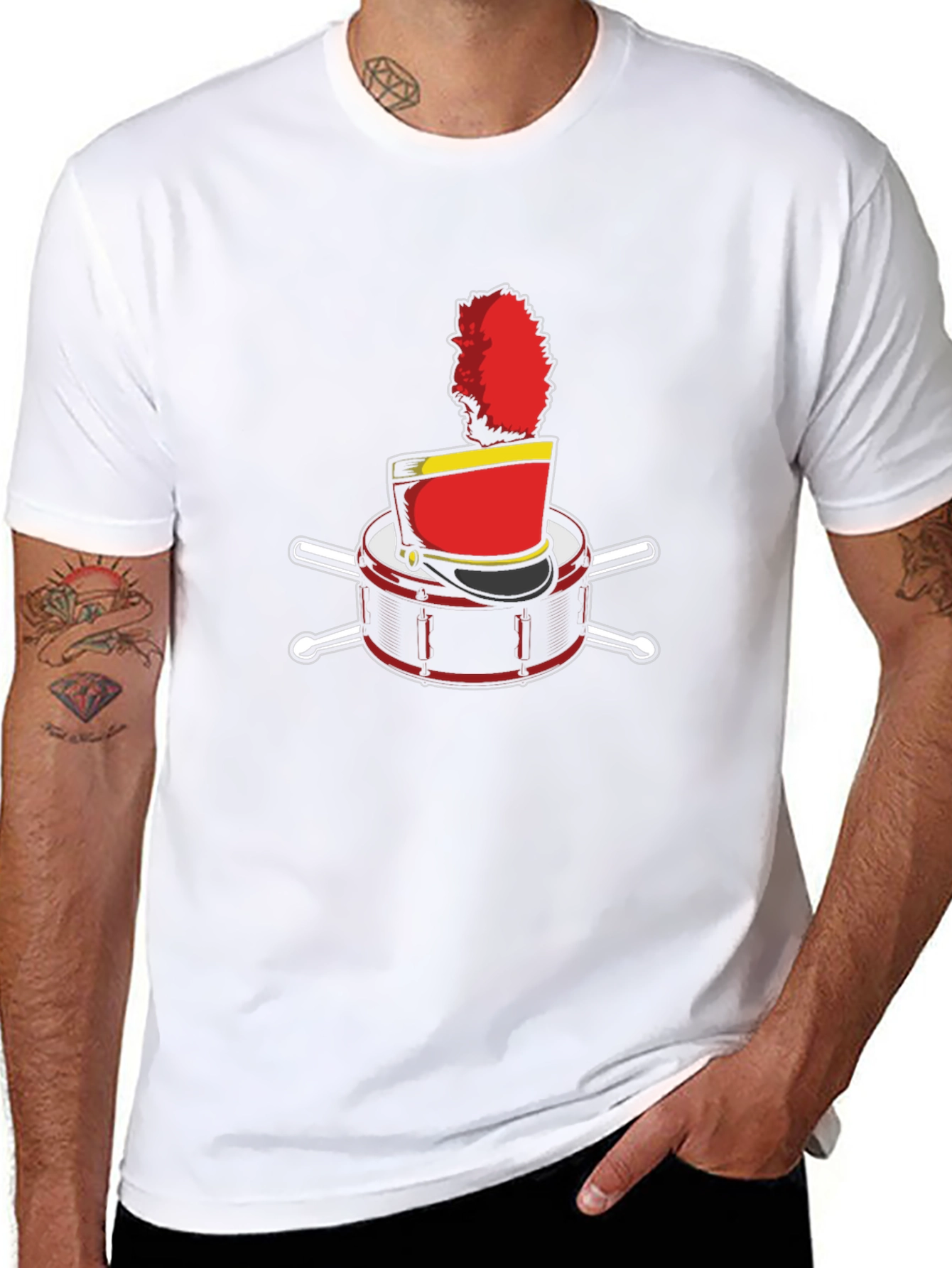 Marching Band Drum T-Shirt