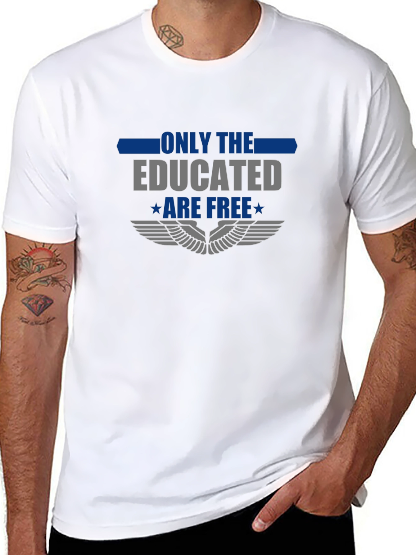 Educated are Free Graphic Tee