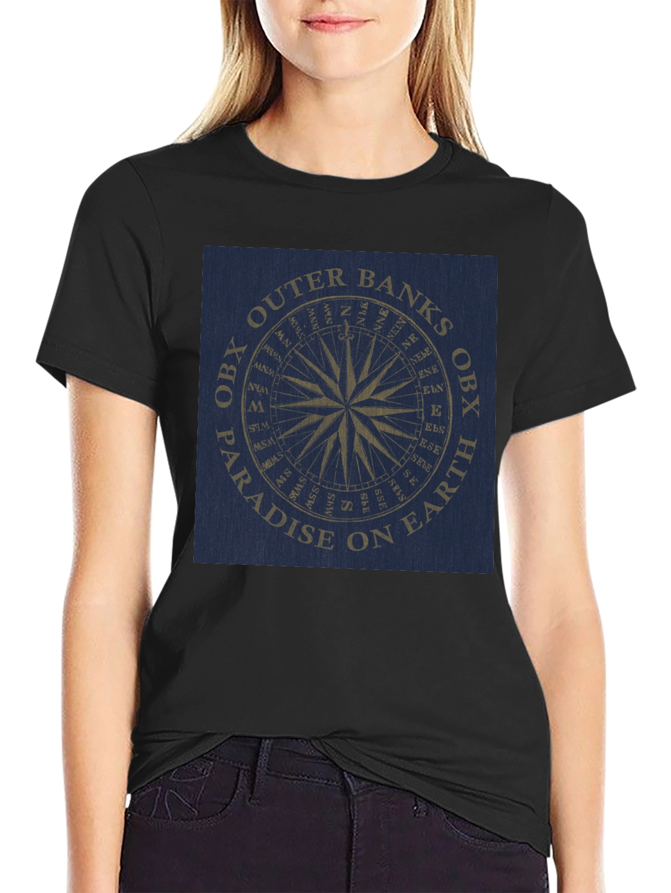 Outer Banks Compass Graphic T-Shirt
