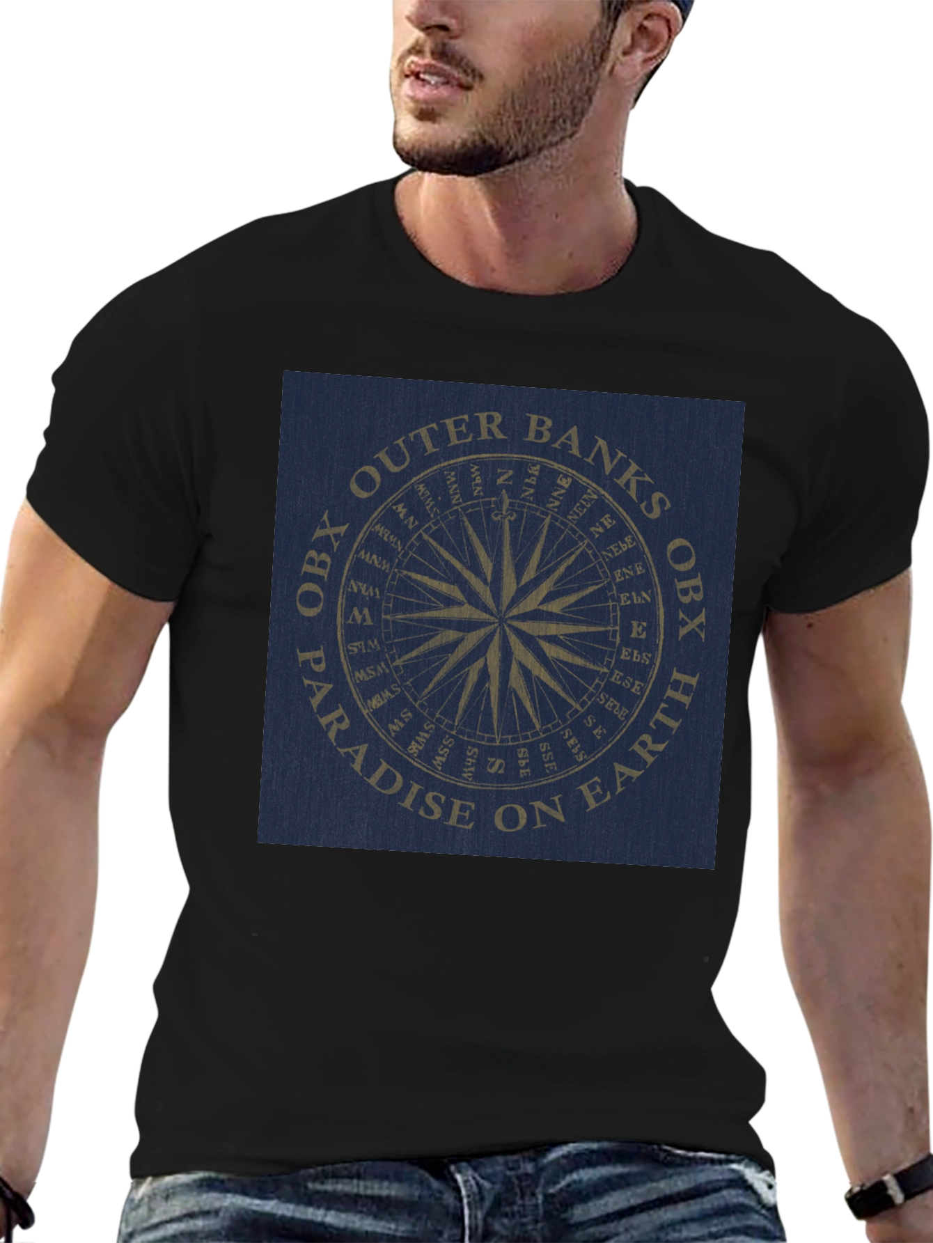 Outer Banks Compass Graphic T-Shirt
