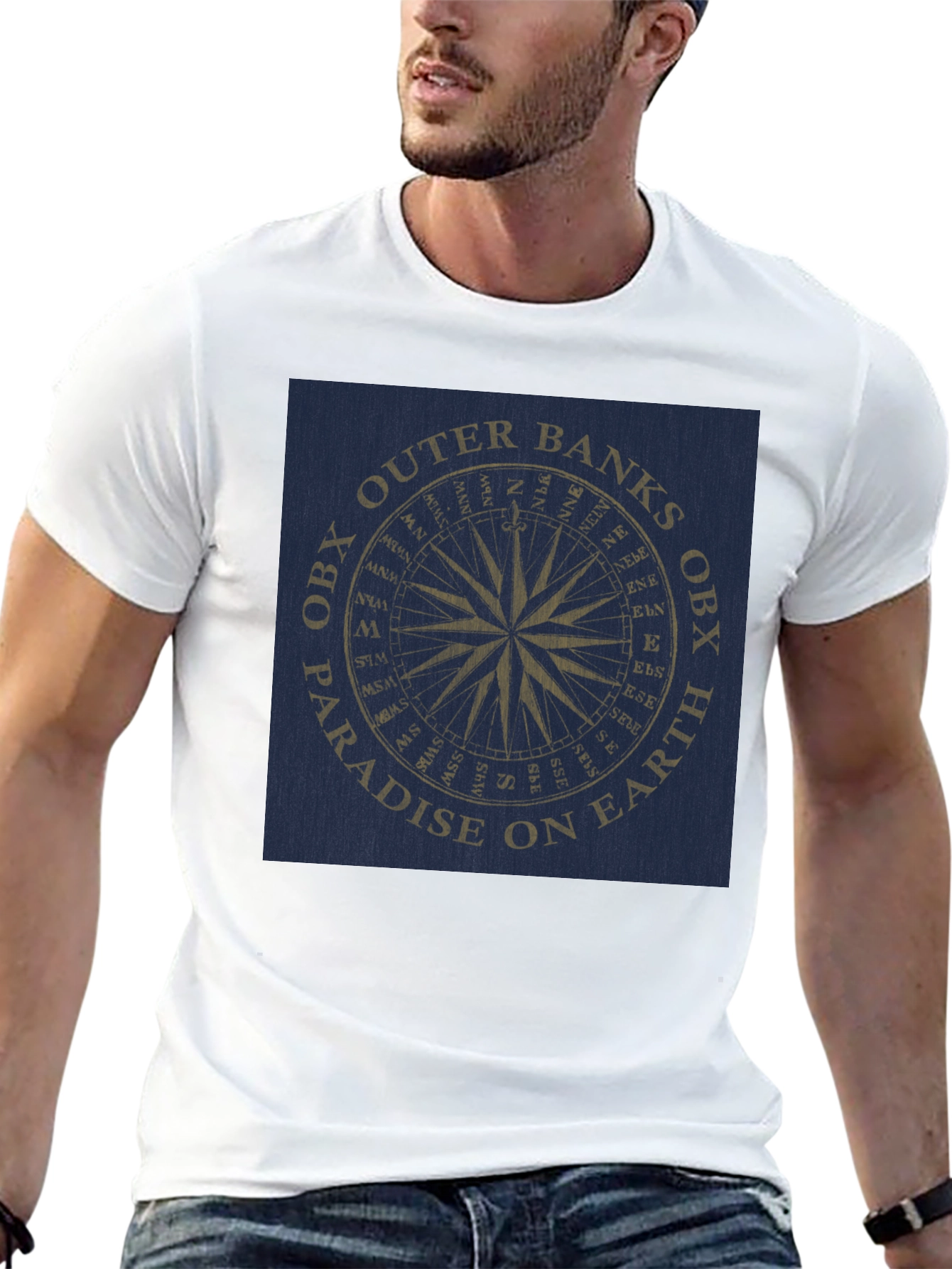 Outer Banks Compass Graphic T-Shirt