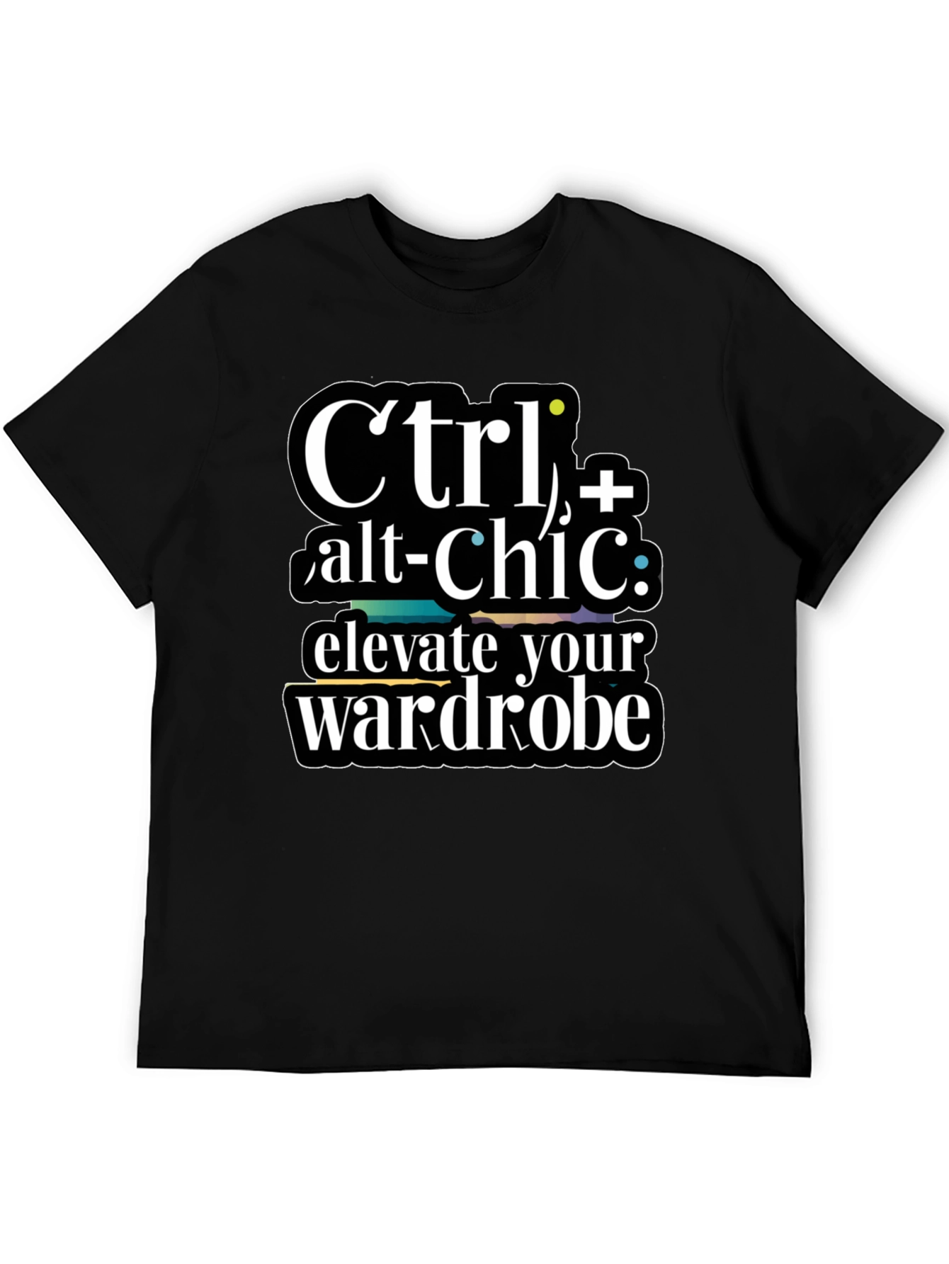 Ctrl+Alt+Chic T-Shirt- Elevate Your Wardrobe!