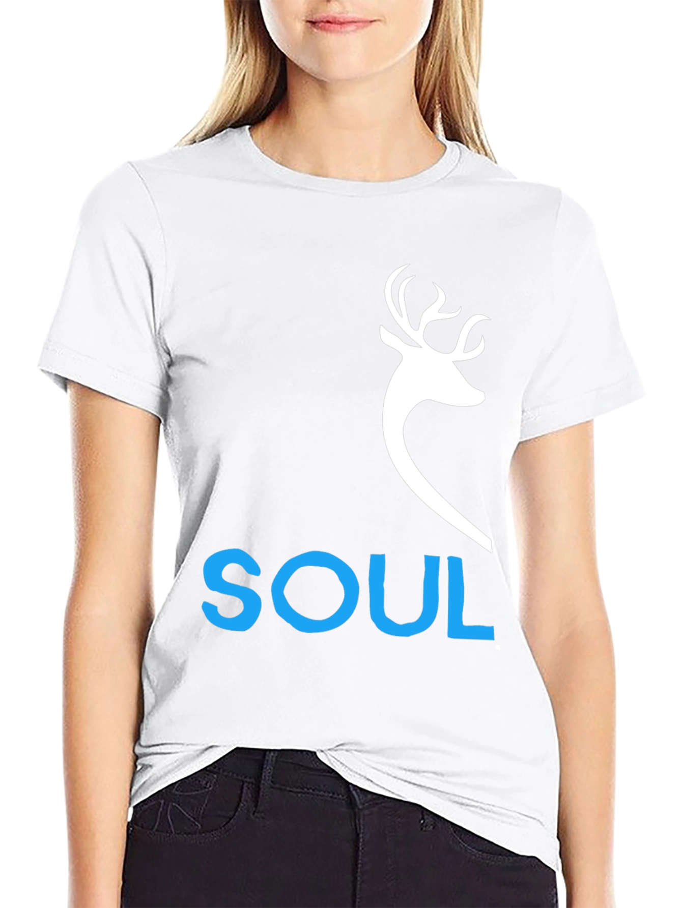 Deer Soul T-Shirt - Graphic Tee - Mens Fashion