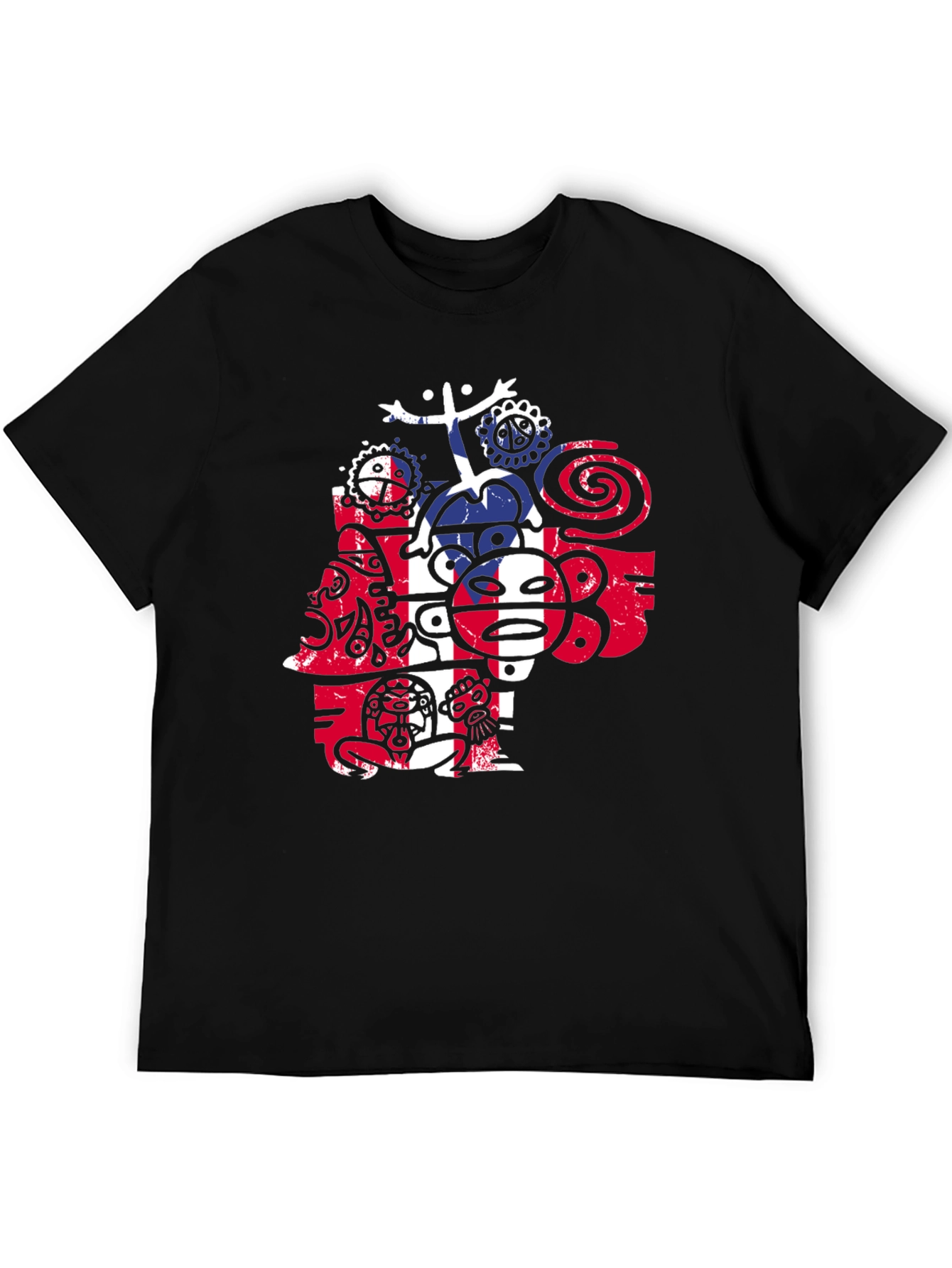 Abstract Graphic T-Shirt - Modern Casual Wear