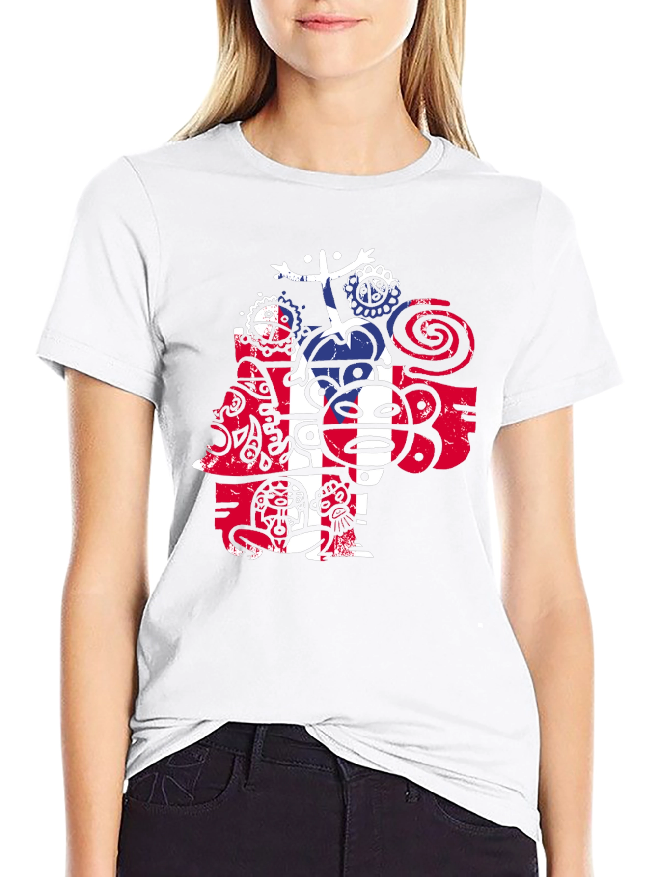 Abstract Graphic T-Shirt - Modern Casual Wear