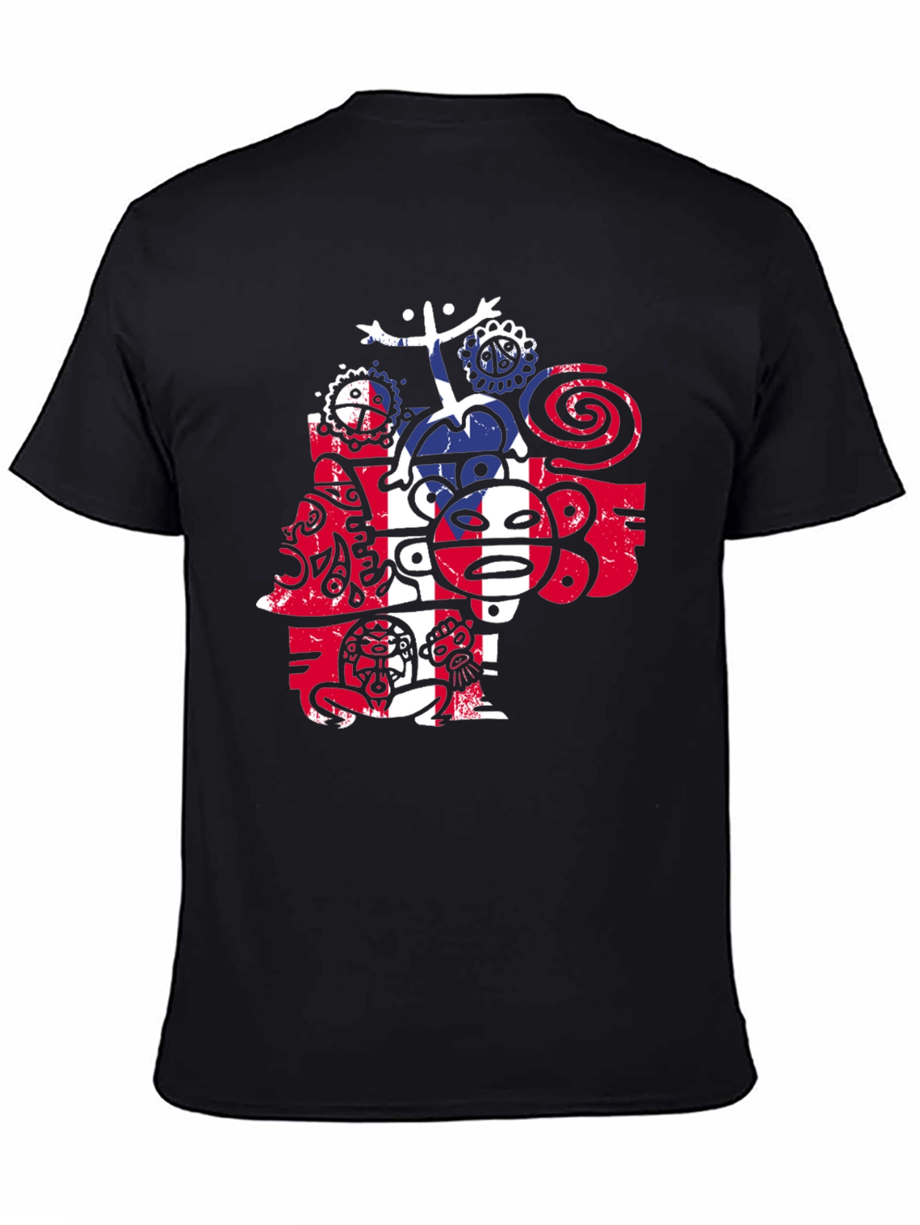Abstract Graphic T-Shirt - Modern Casual Wear