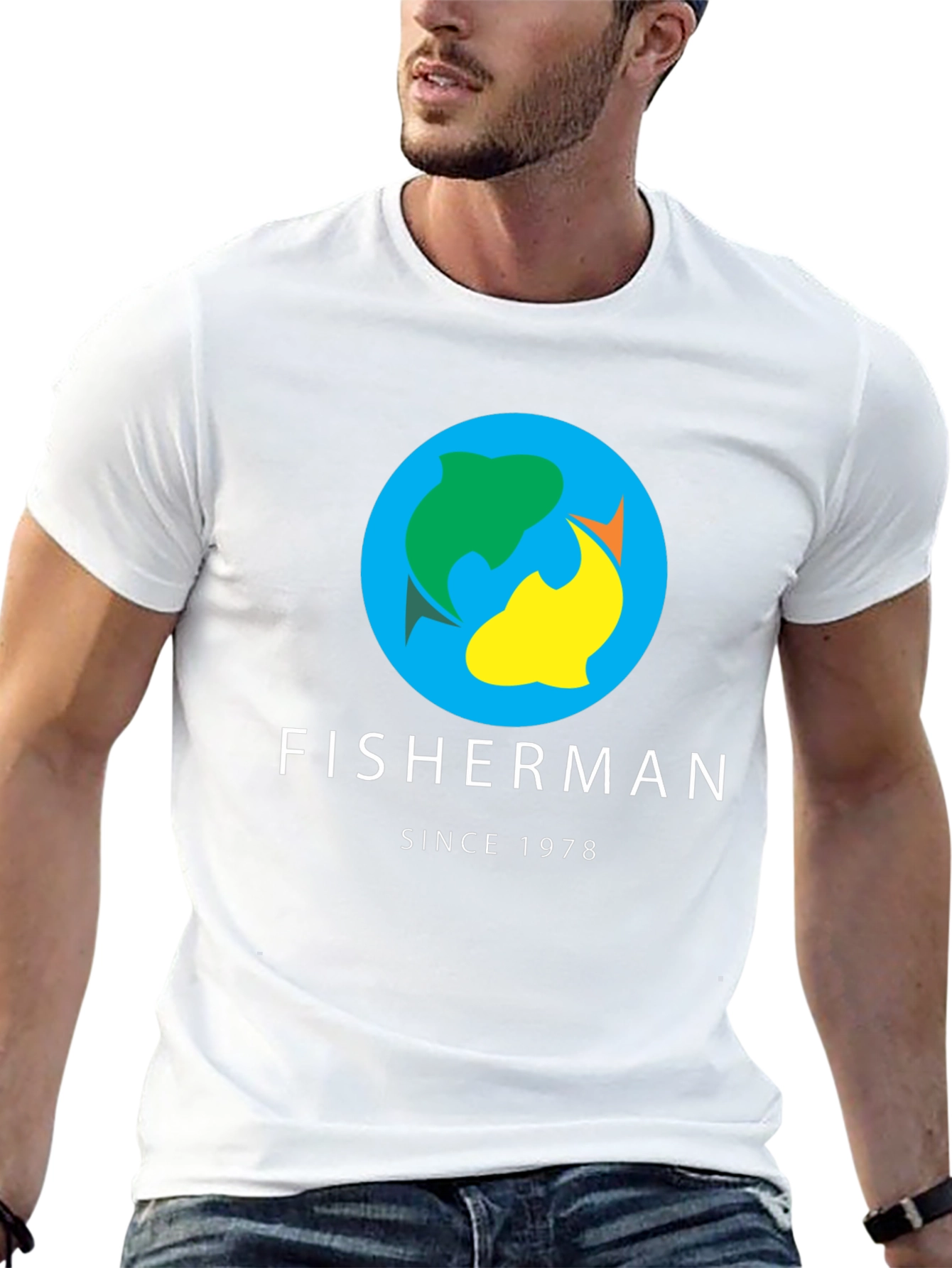 Fisherman Since 1978 Graphic Tee