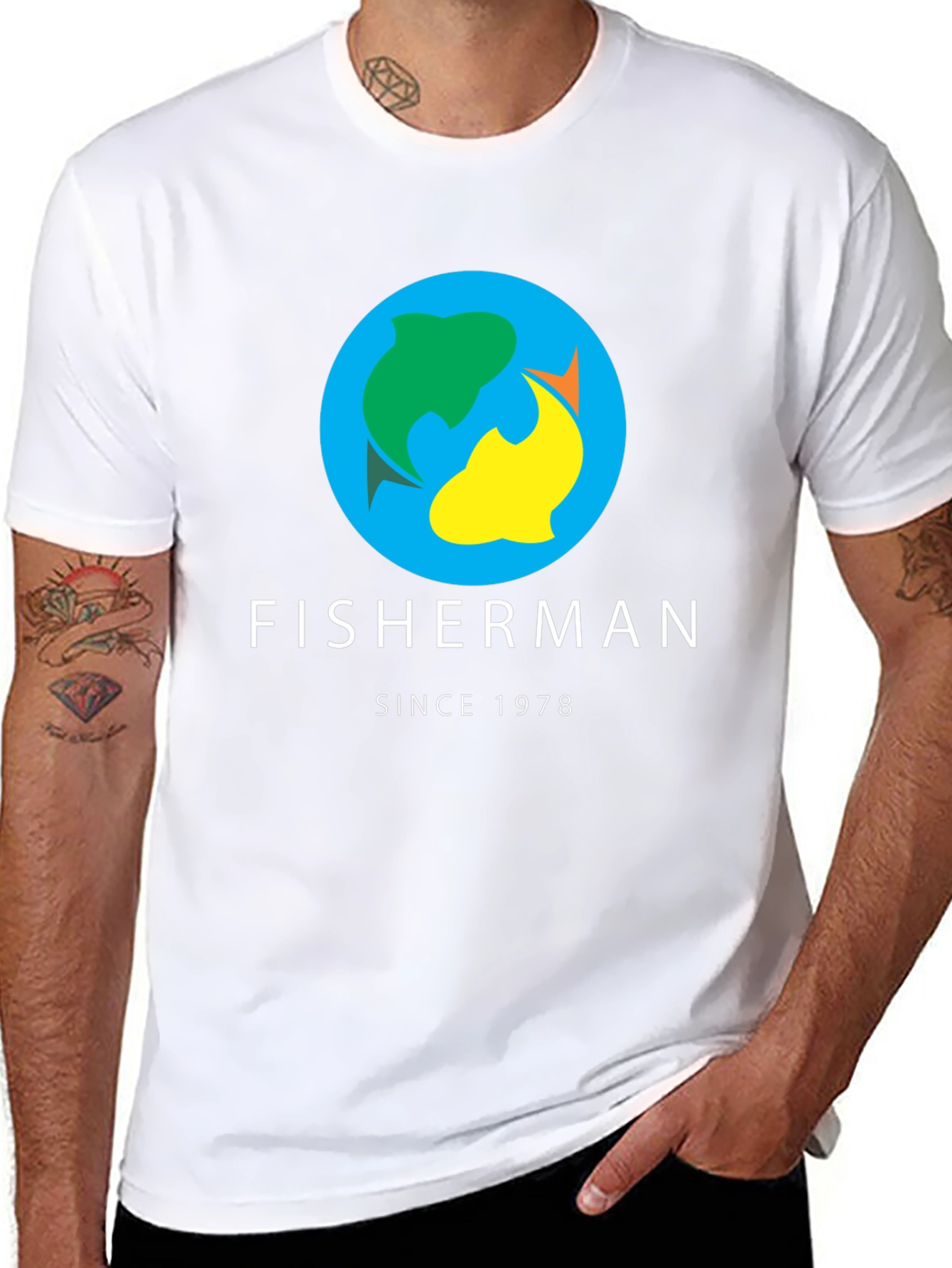 Fisherman Since 1978 Graphic Tee