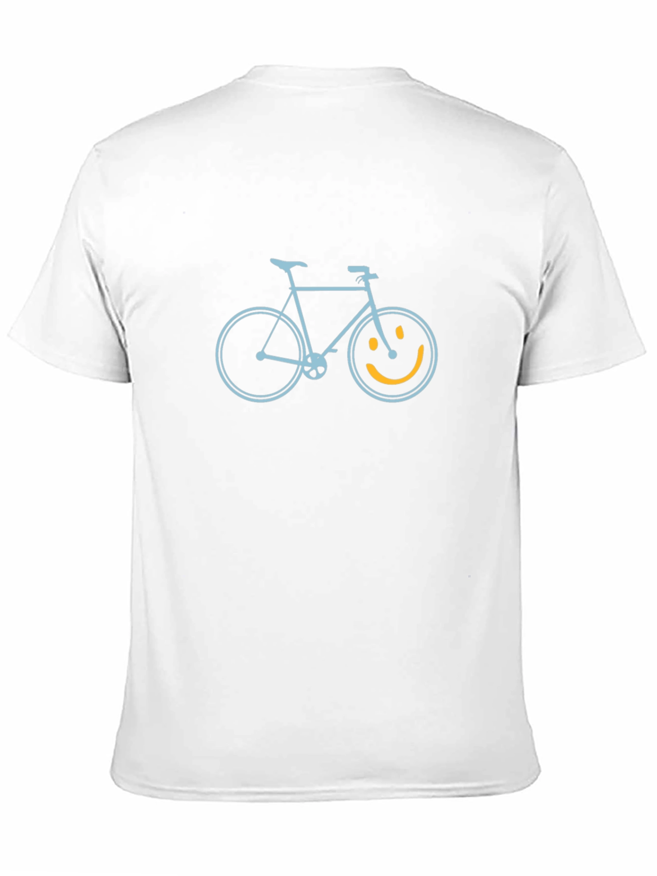 Smiley Bike Graphic Tee - Casual Comfort