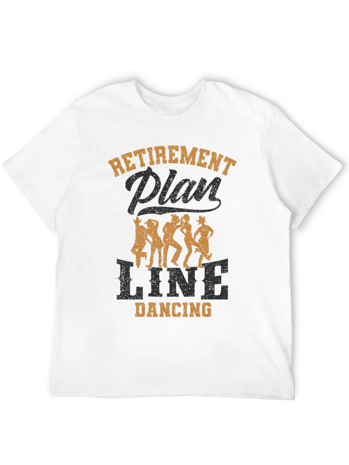 Retirement Plan Line Dancing Graphic Tee