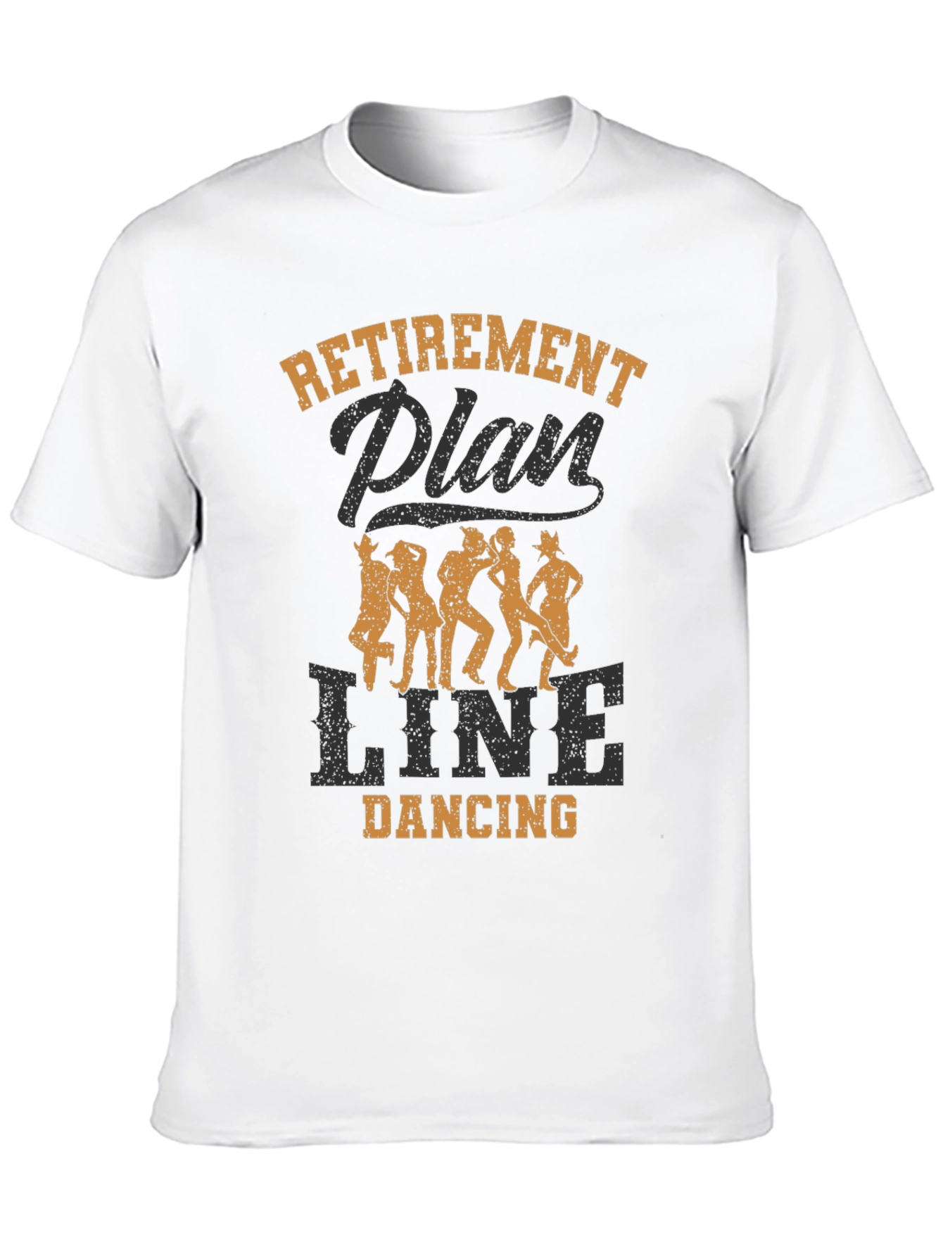 Retirement Plan Line Dancing Graphic Tee
