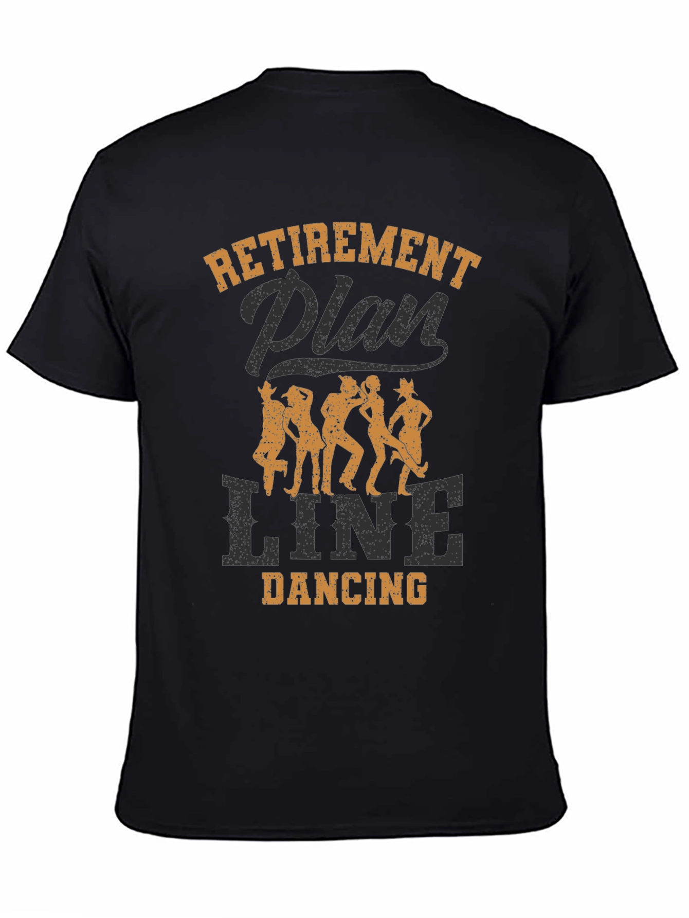 Retirement Plan Line Dancing Graphic Tee