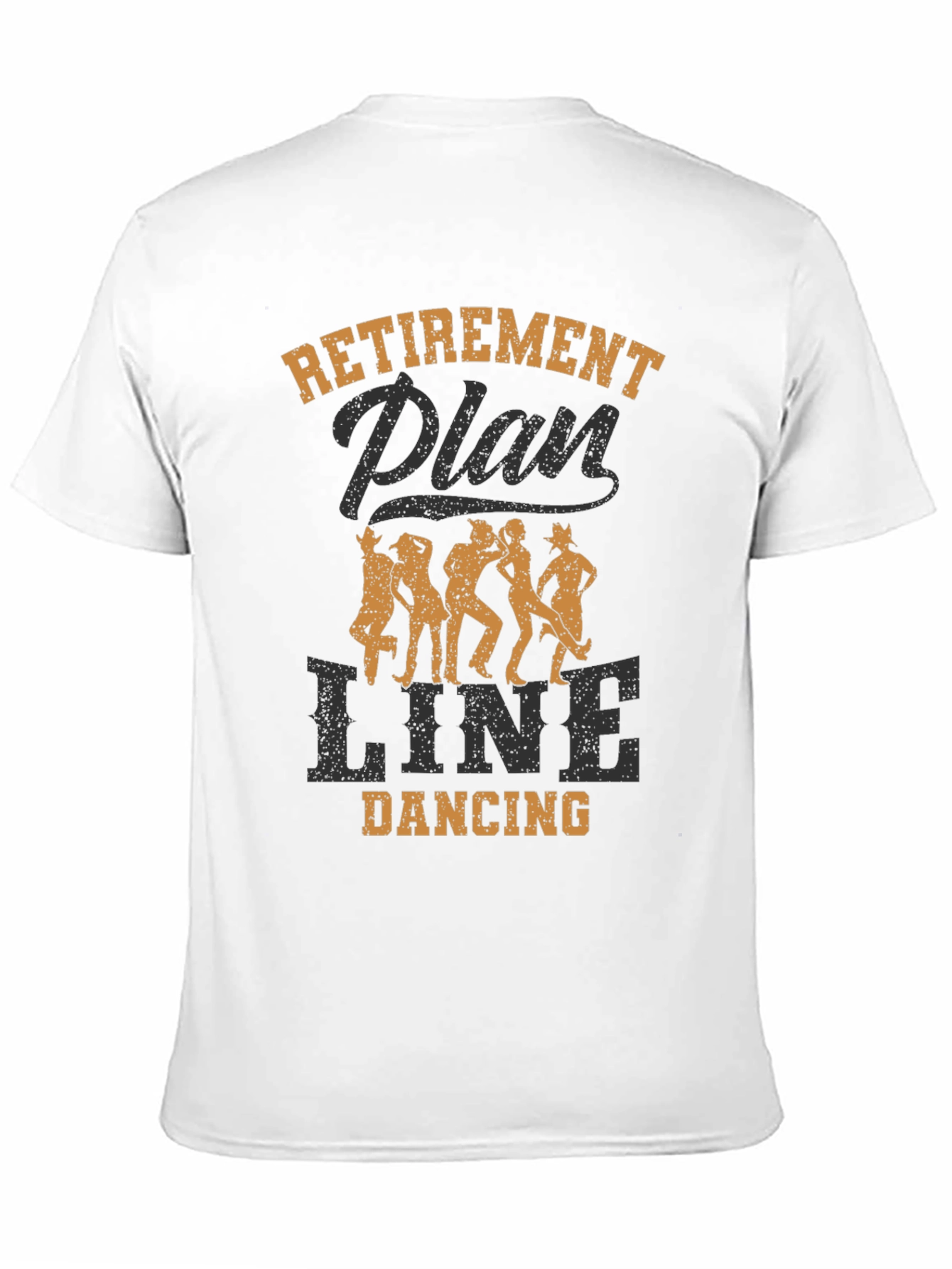 Retirement Plan Line Dancing Graphic Tee