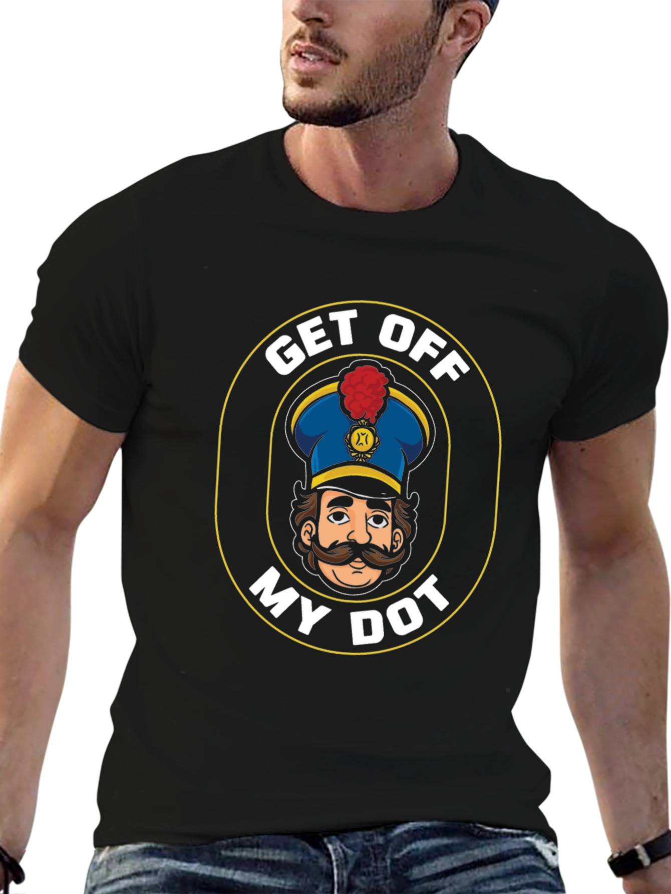 Get Off My Dot T-Shirt Funny Marching Band