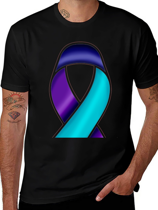 Awareness Ribbon Graphic T-Shirt