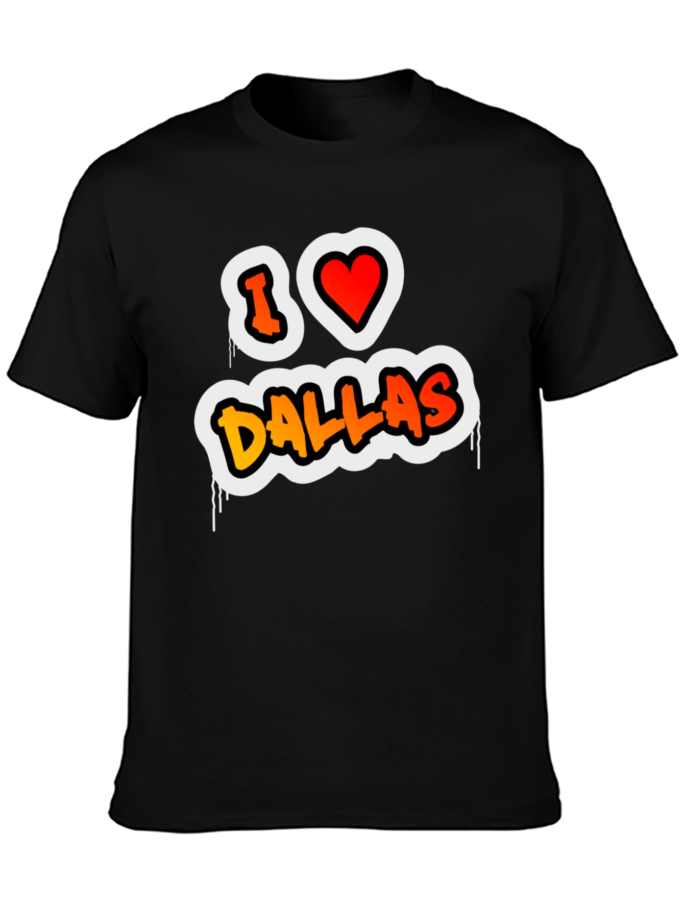 I Love Dallas Graphic T-Shirt