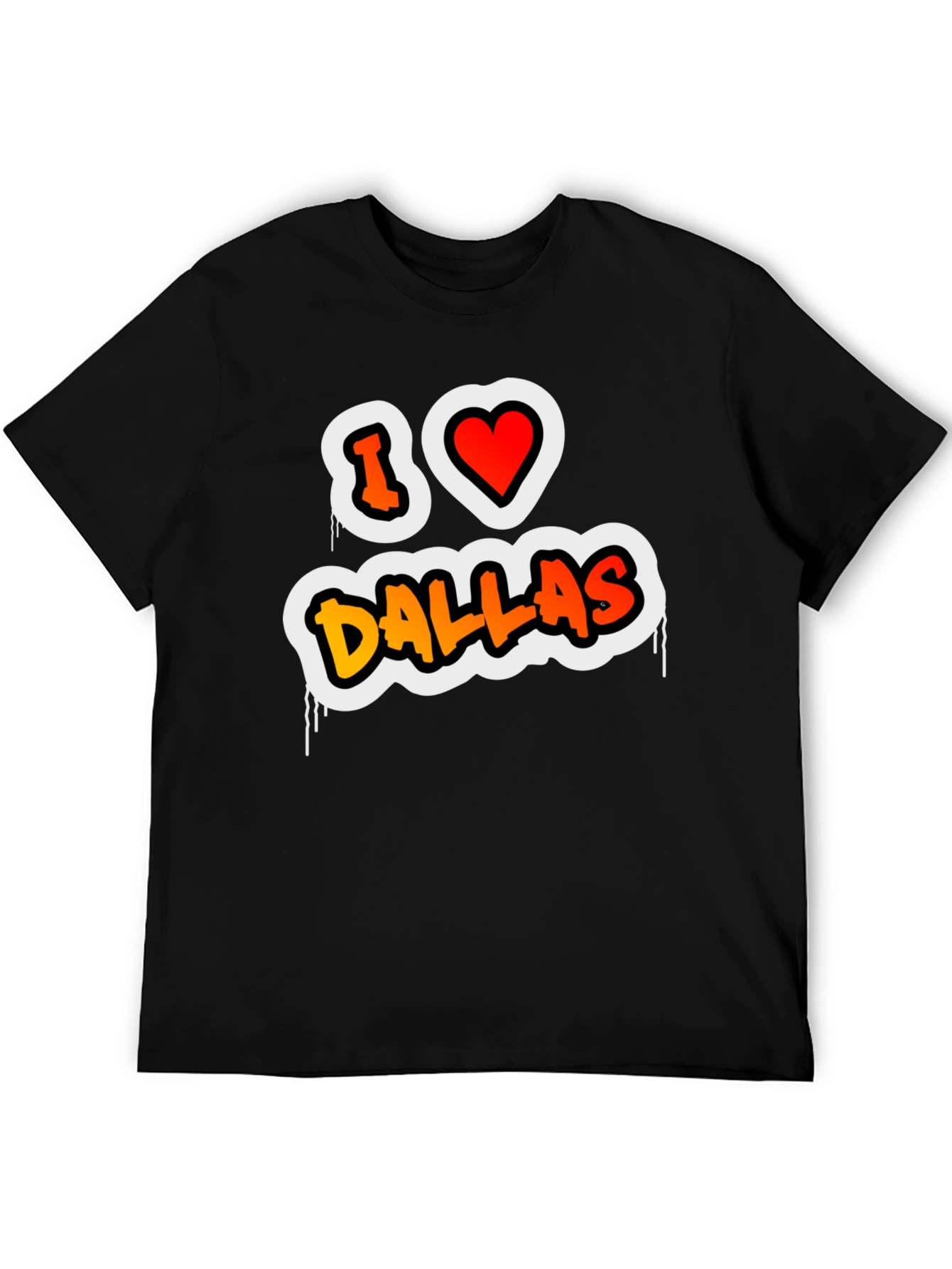 I Love Dallas Graphic T-Shirt