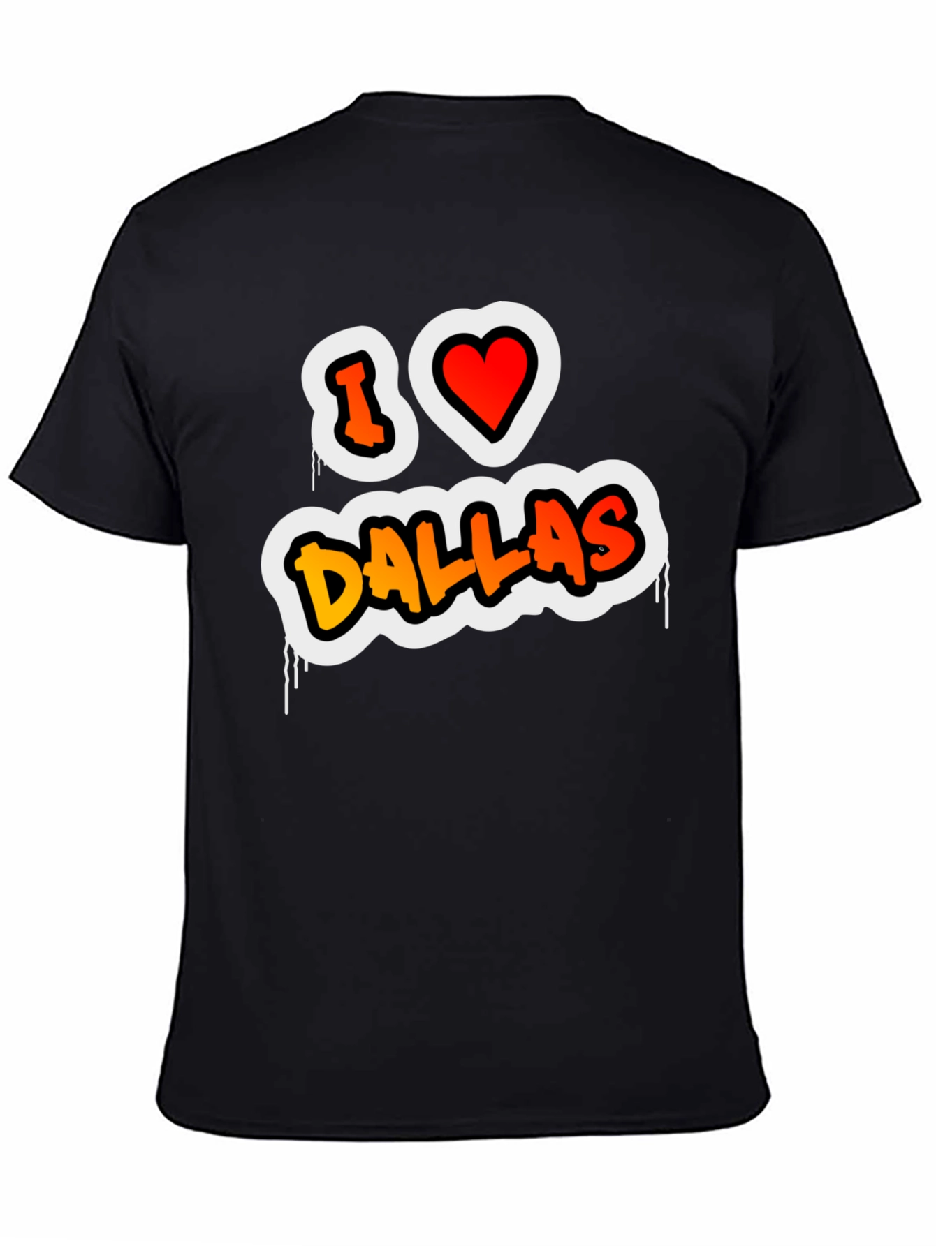I Love Dallas Graphic T-Shirt